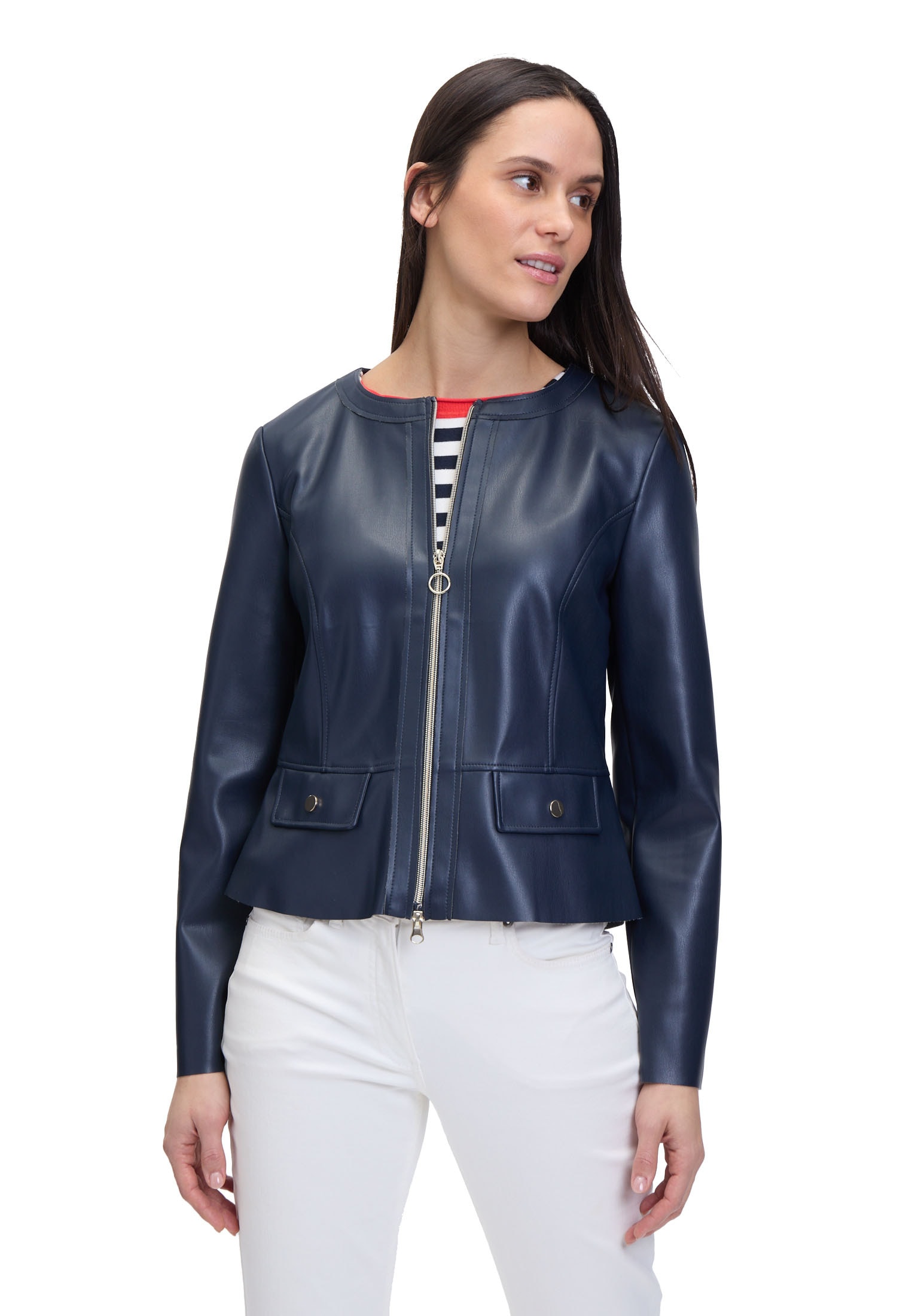 Betty Barclay Jackenblazer "Betty Barclay Kurzblazer mit Reißverschluss", M günstig online kaufen