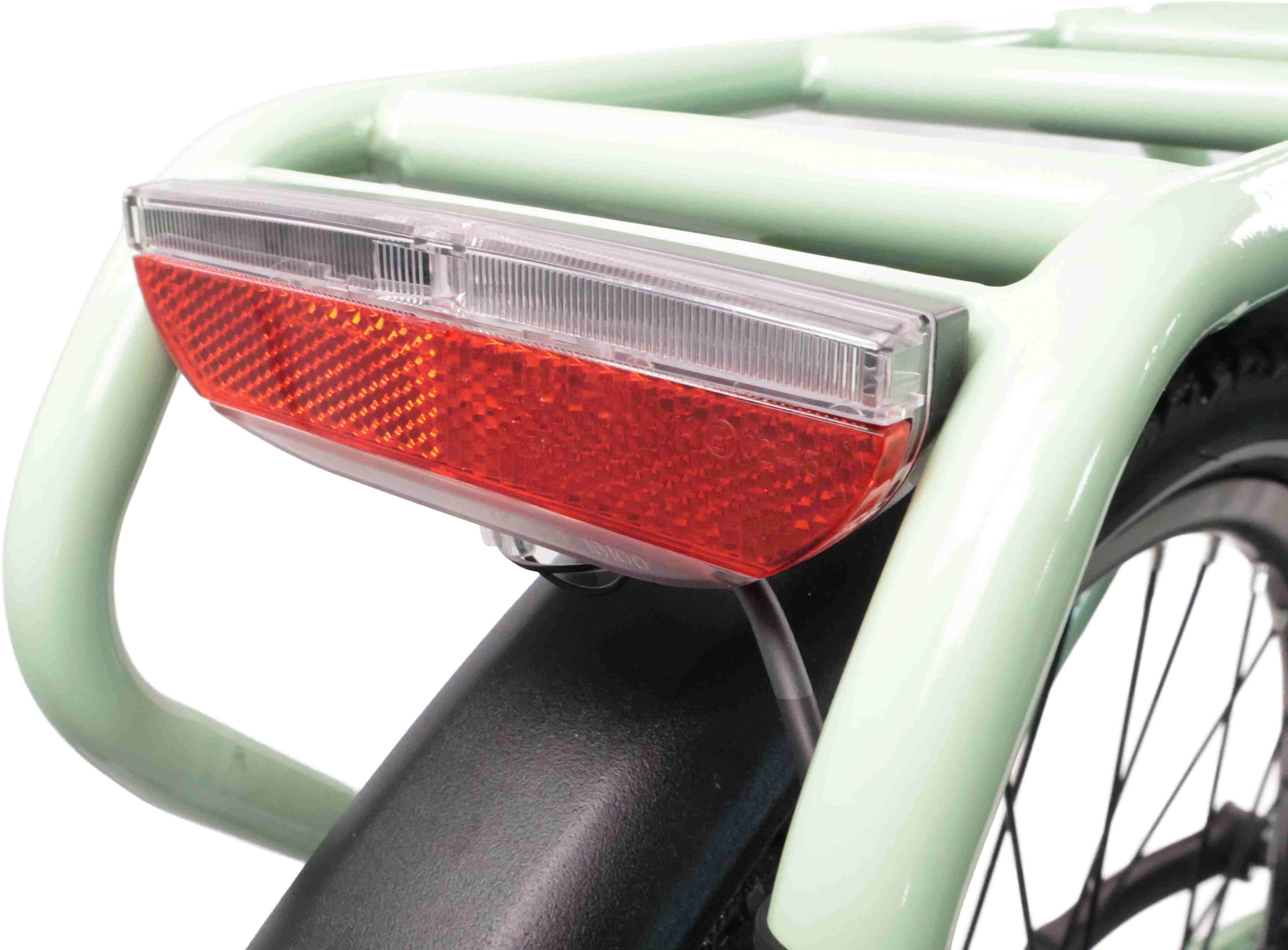 LLobe »City E-Bike 26" Town Compact, grün« 7 Gang Kettenschaltung Heckmotor 250 W