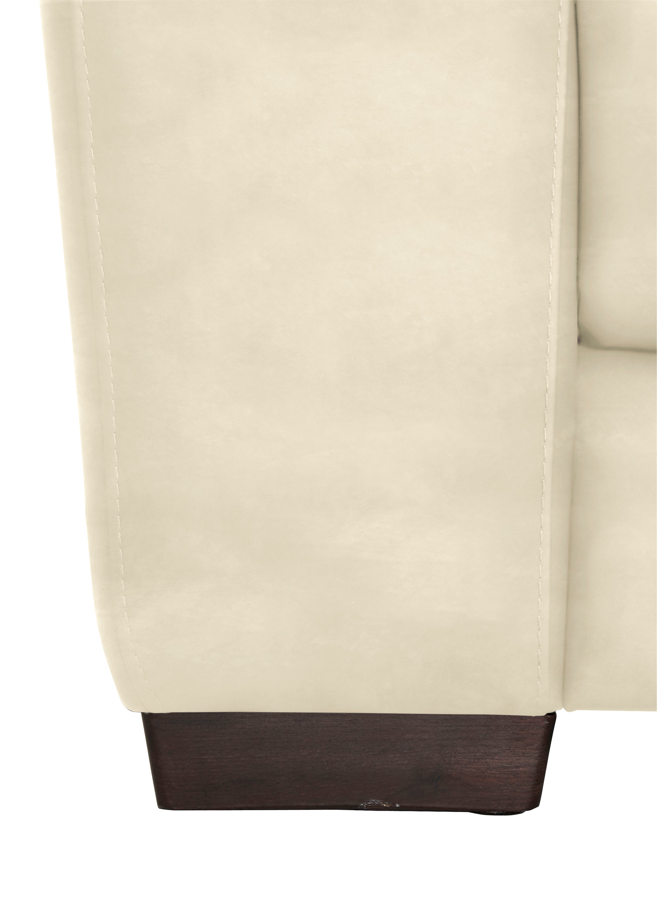CALIA ITALIA Polstergarnitur »Gaia, hochwertige Garnitur aus 2-Sitzer & 3-Sitzer im edlen Design«, (Set, 2 tlg.), aus pflegeleichtem Luxus-Microfaser Ginevra Hydro Care
