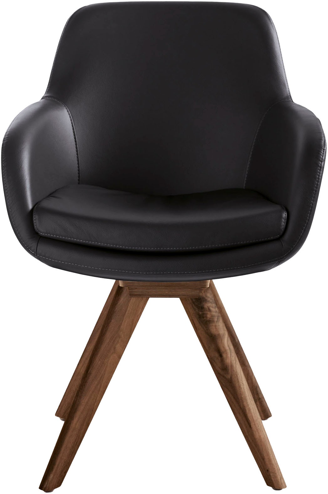 Musterring Esszimmerstuhl "Tavia" (Set) 2 Stk.Stativgestell Wildnussbaum, D günstig online kaufen