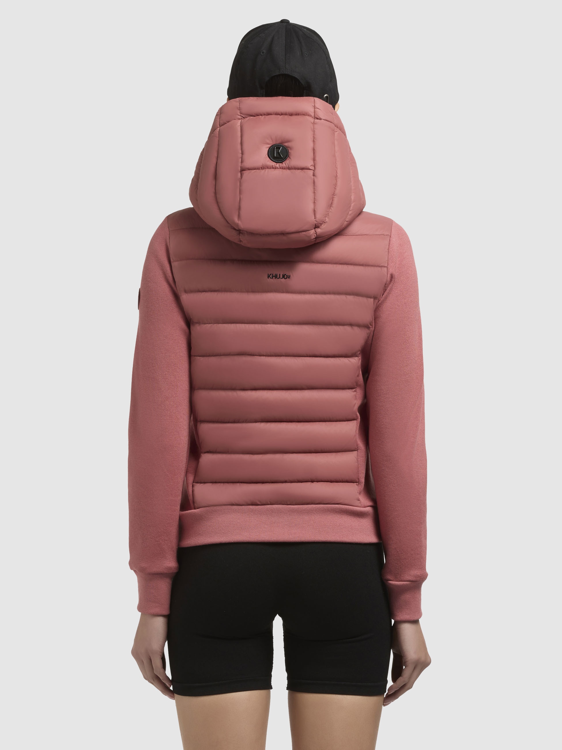 khujo Steppjacke »ATHI«, mit Kapuze