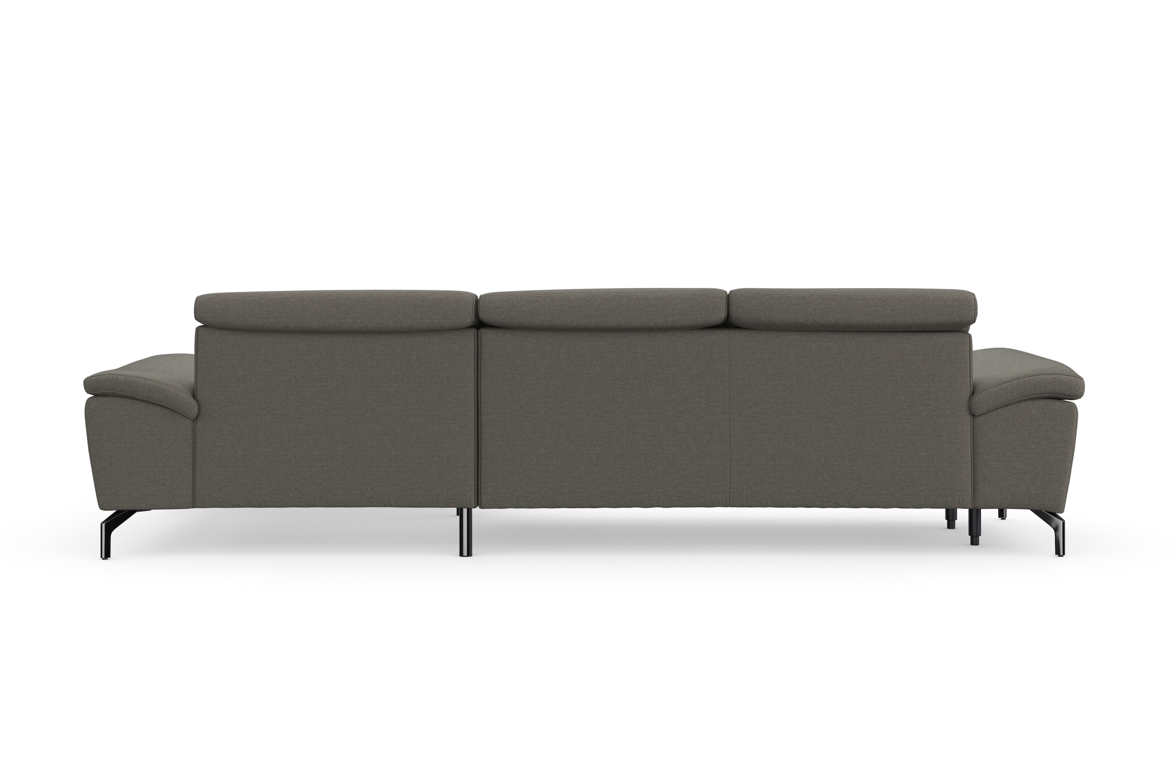 sit&more Ecksofa »Cool L-Form« wahlweise mit Kopfteilverstellung und Vorziehsitz, motorisch