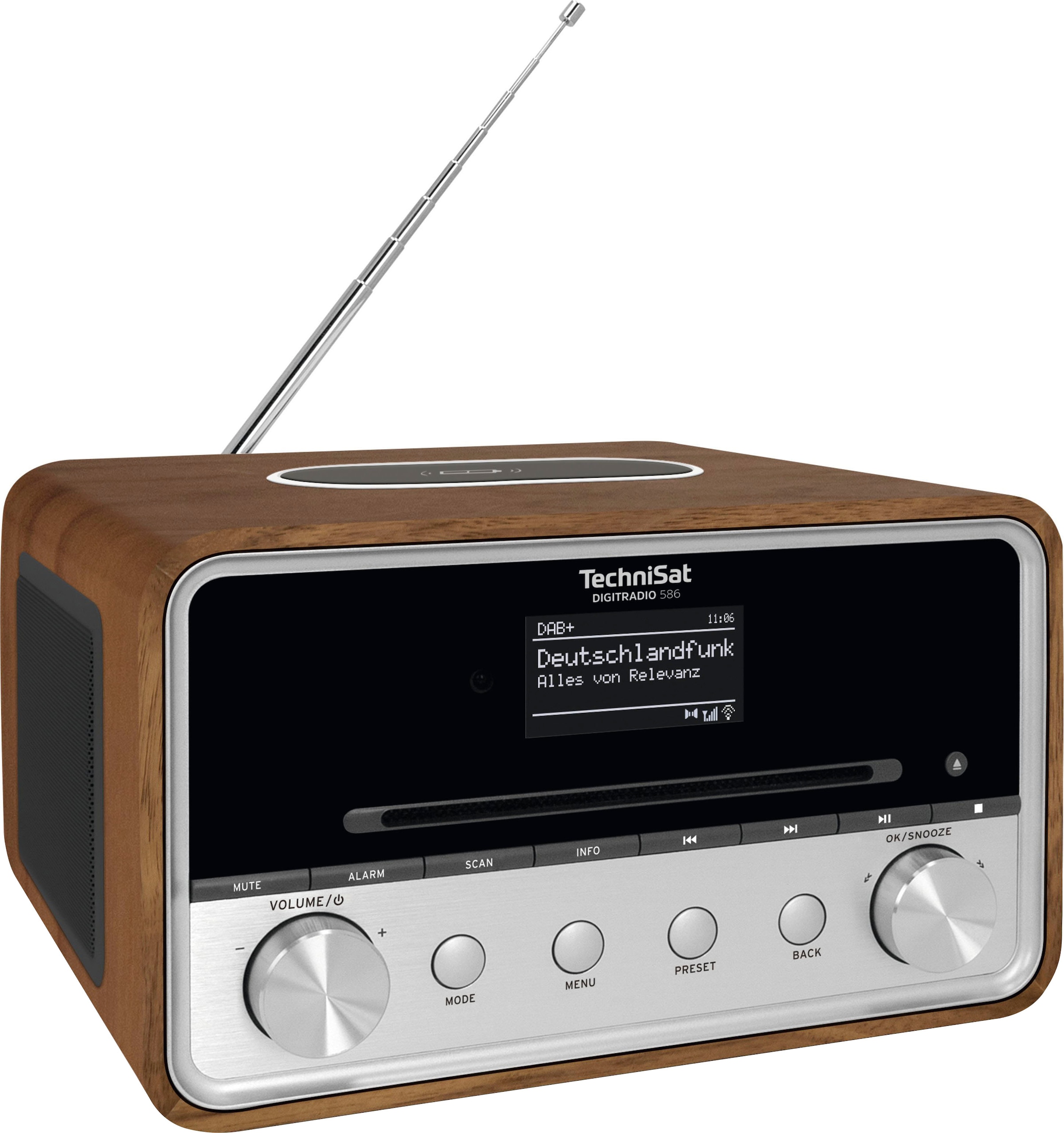 TechniSat Radio »DIGITRADIO 586«, (Bluetooth-A2DP Bluetooth-AVRCP  Bluetooth-WLAN Digitalradio (DAB+)-Internetradio-UKW mit RDS 20 W) | BAUR