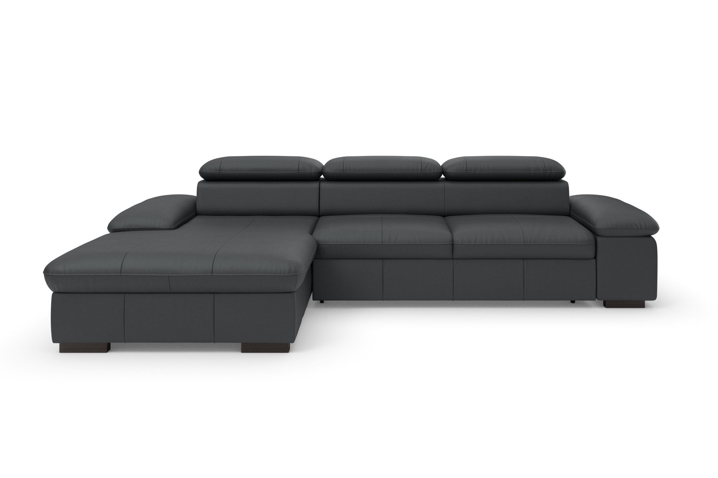 Home affaire Ecksofa »Alberto L-Form«, mit Kopfteilverstellung, wahlweise mit Bettfunktion