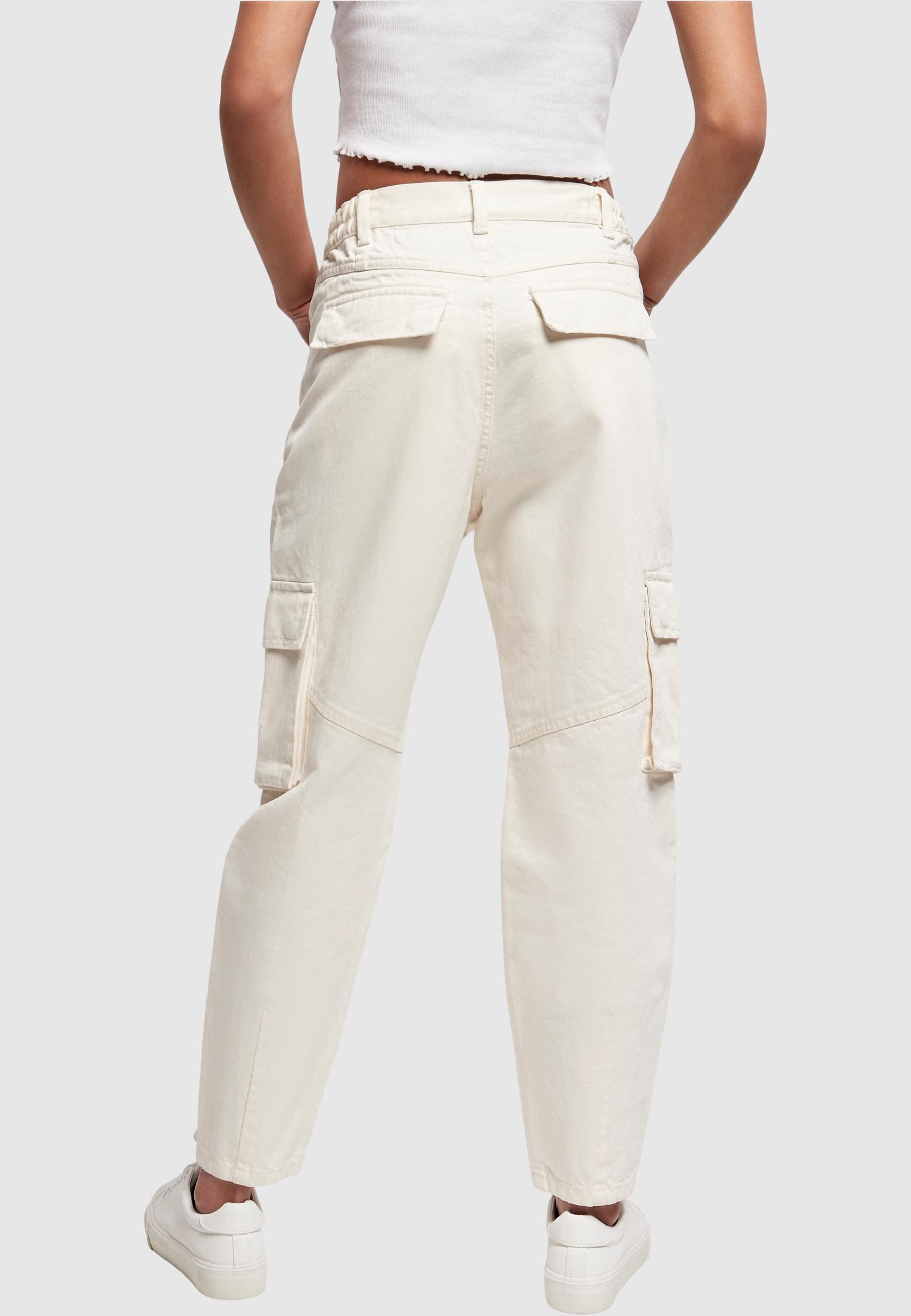 URBAN CLASSICS Cargohose »Urban Classics Damen Ladies Ballon Fit Cargo Twill Pants«, (1 tlg.)