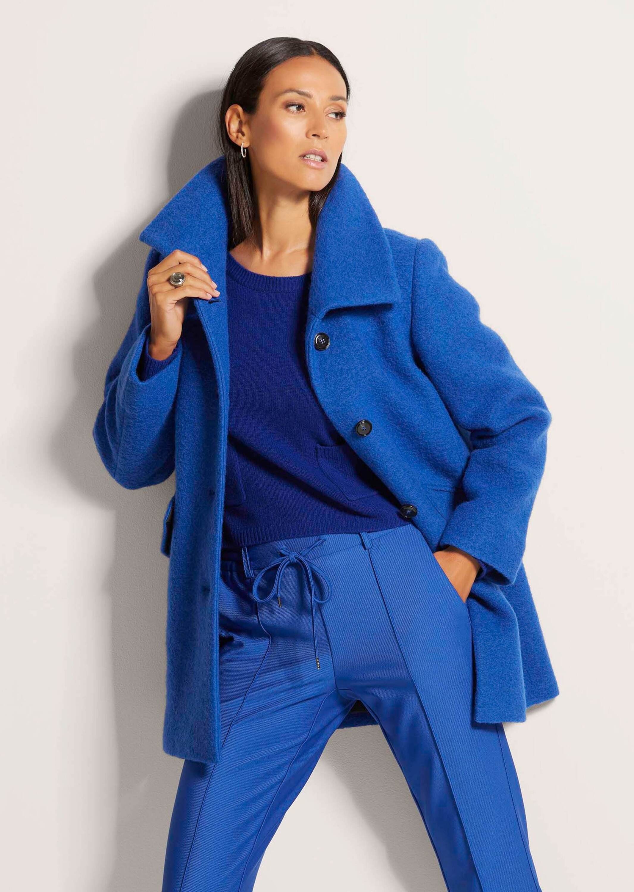 MADELEINE Langmantel "Wollmantel Eleganter Damenmantel aus Wolle" günstig online kaufen