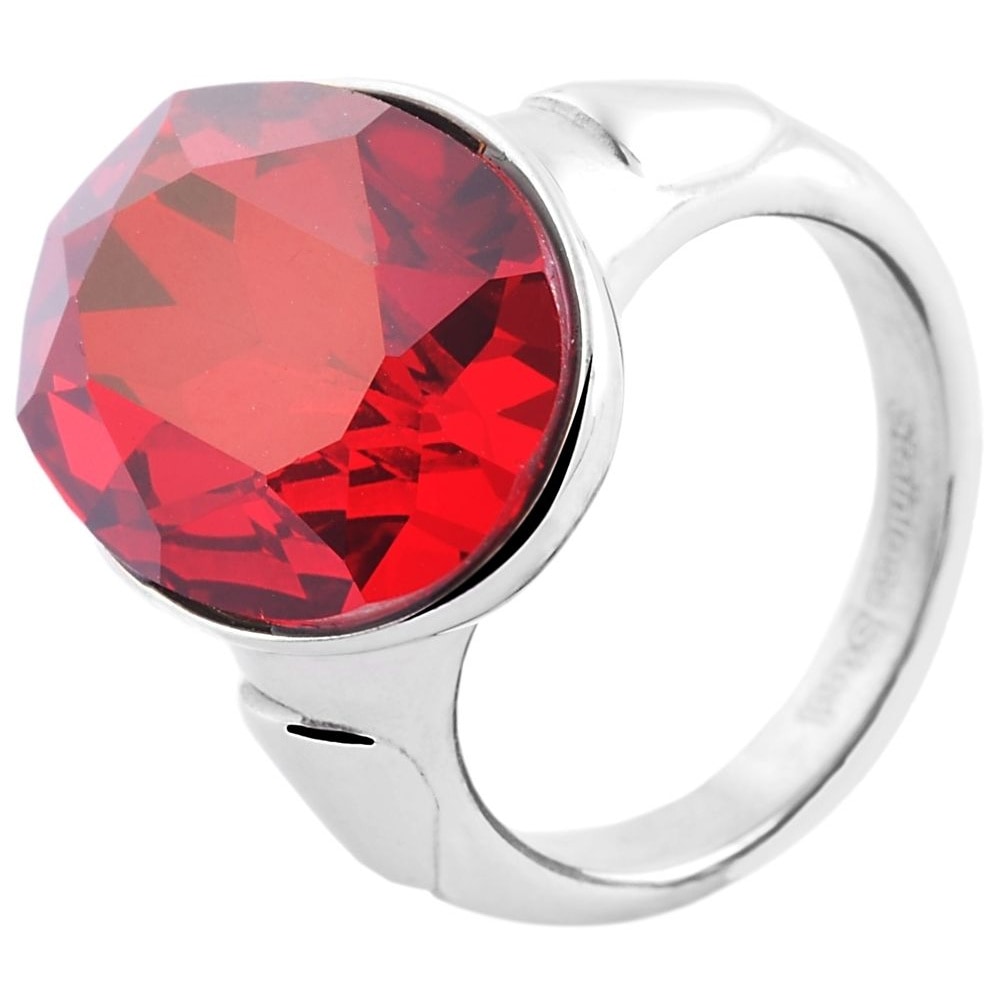 Fingerring ADELIA´S "Damen Ring aus Edelstahl" Gr. 60, silber, Fingerringe, Damen, 60, Edelstahl, Fingerring 10