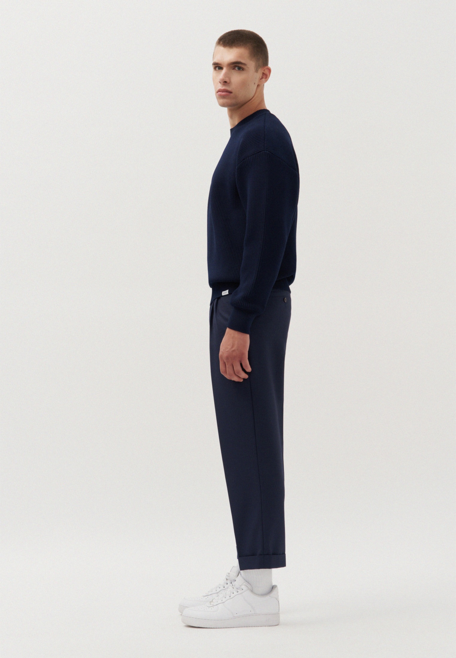 studio seidensticker Strickpullover »Studio« Langarm Rundhals