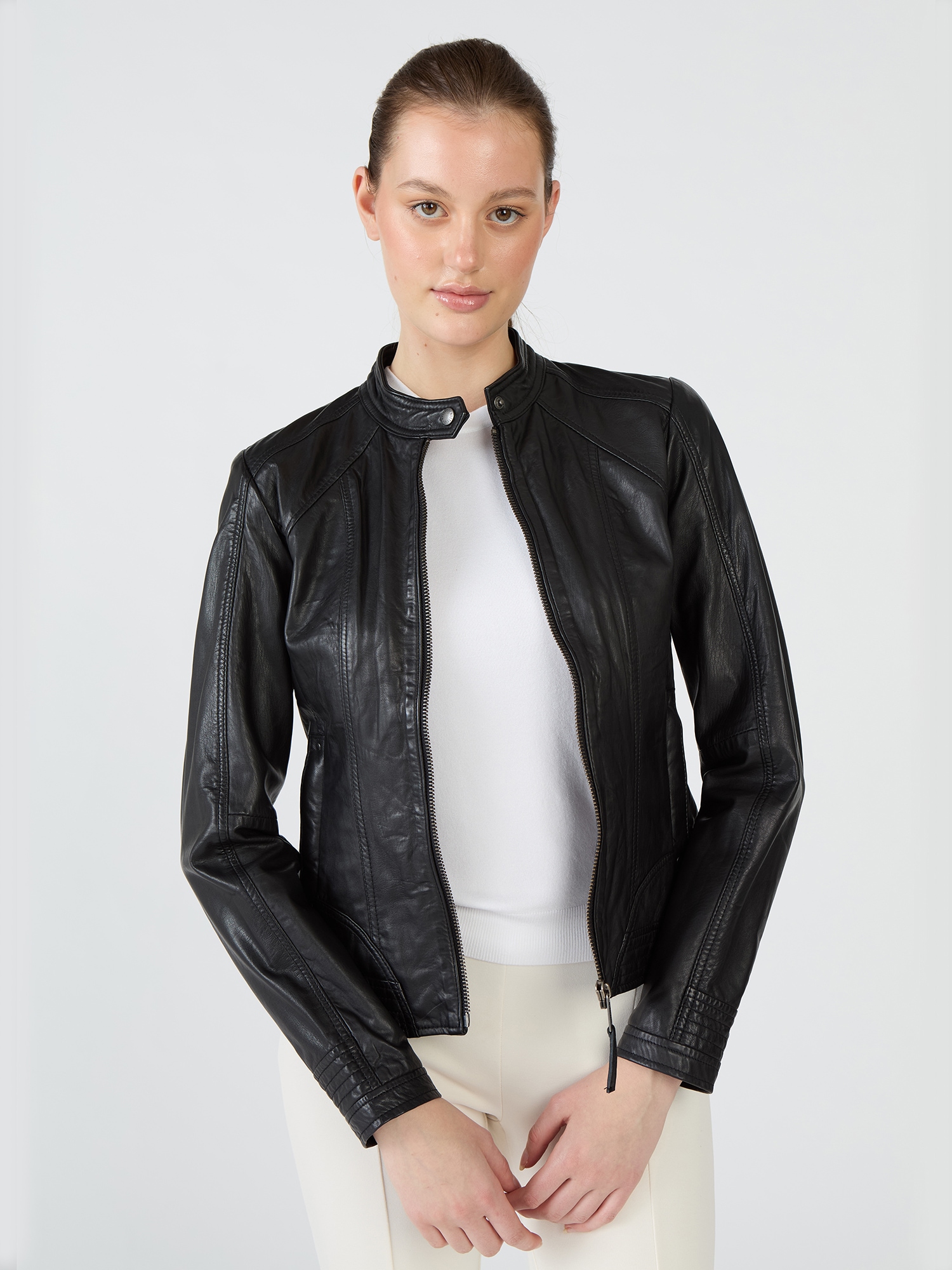 MUSTANG Lederjacke "Blanca" günstig online kaufen
