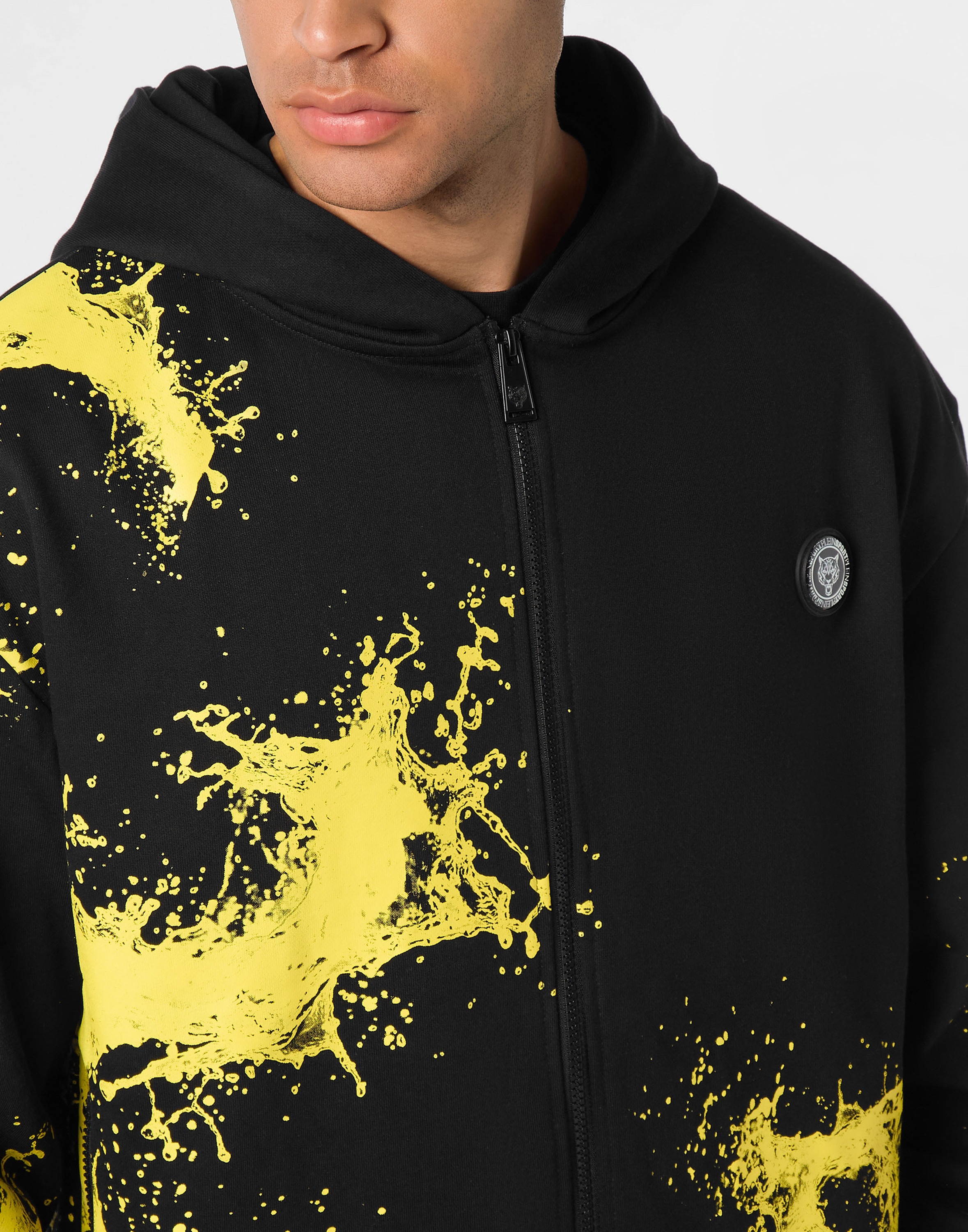 PLEIN SPORT Kapuzensweatjacke »Splash«