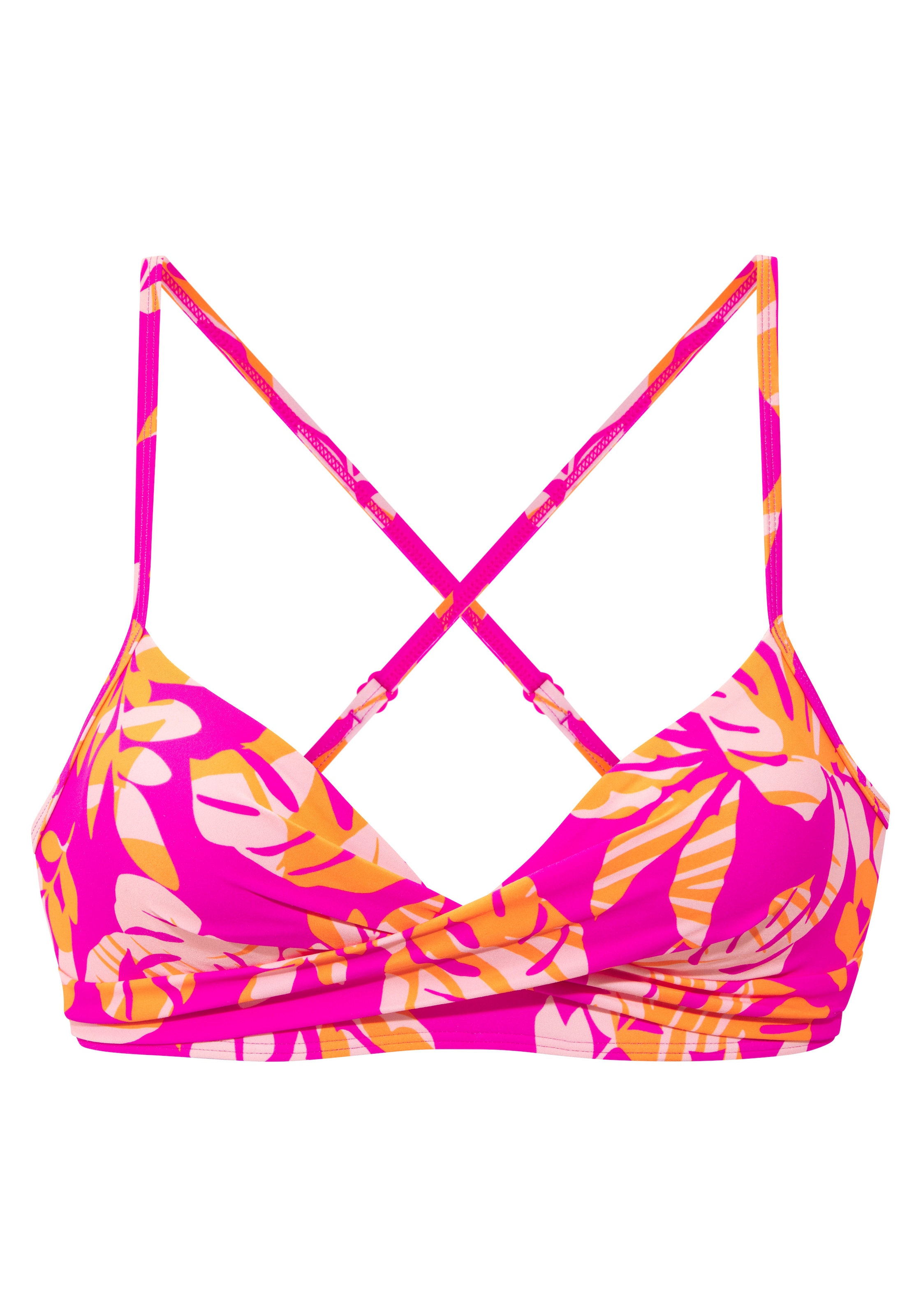 Vivance Triangel-Bikini mit modischer Wickeloptik