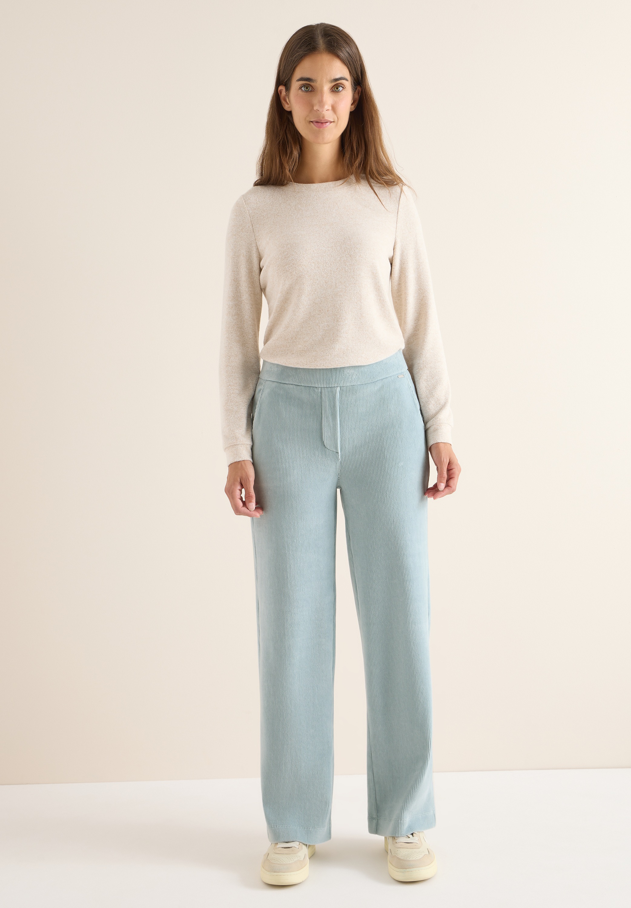 Thumbnail - Cecil Cordhose High Waist