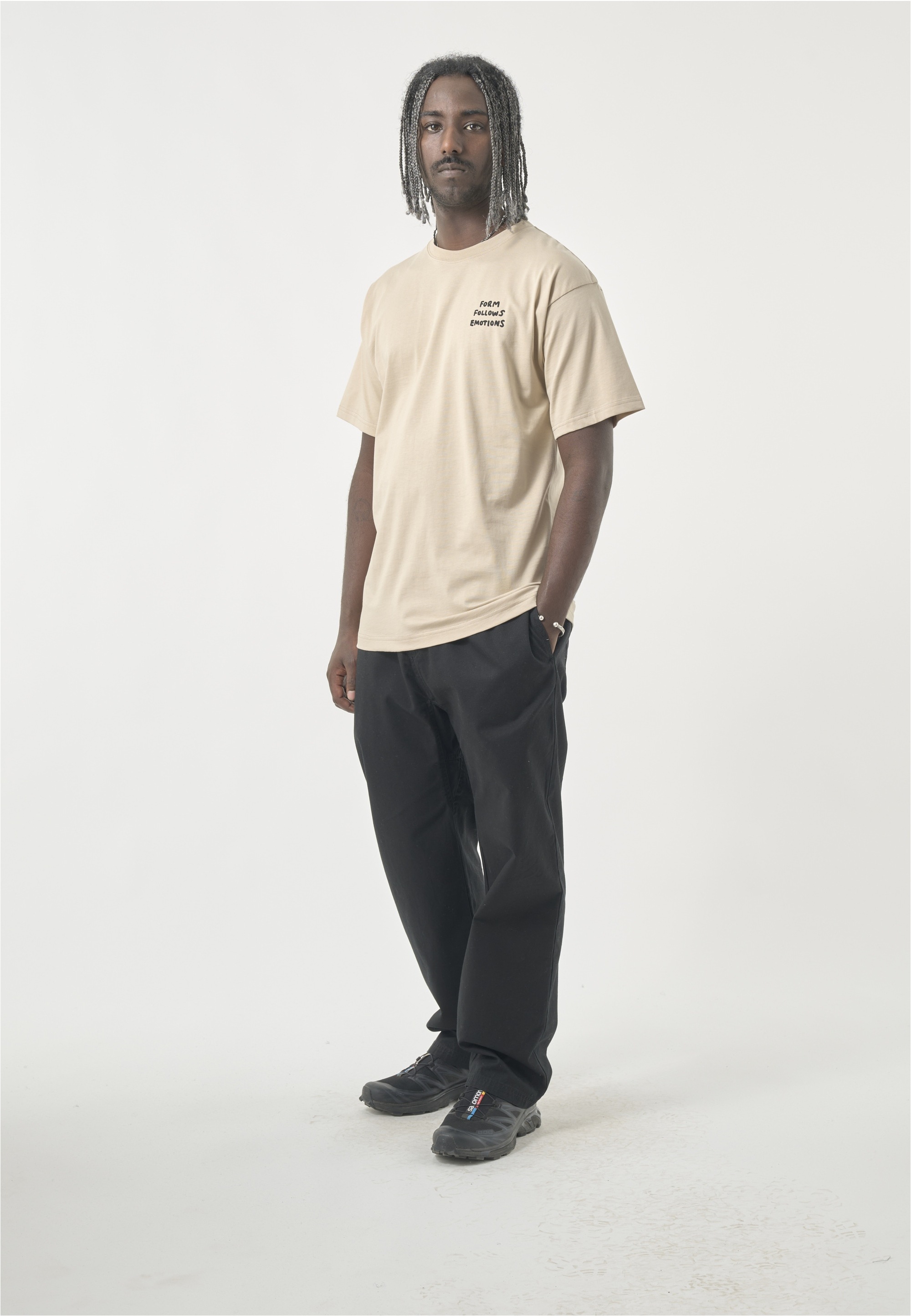 Cleptomanicx T-Shirt »Classic Tee Form Follows«, Locker geschnitten