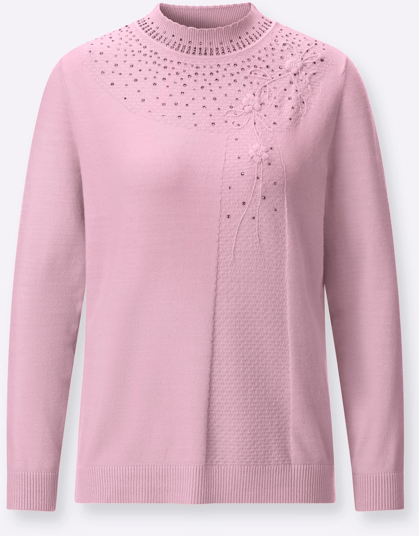 Classic Strickpullover »Stehkragen-Pullover«