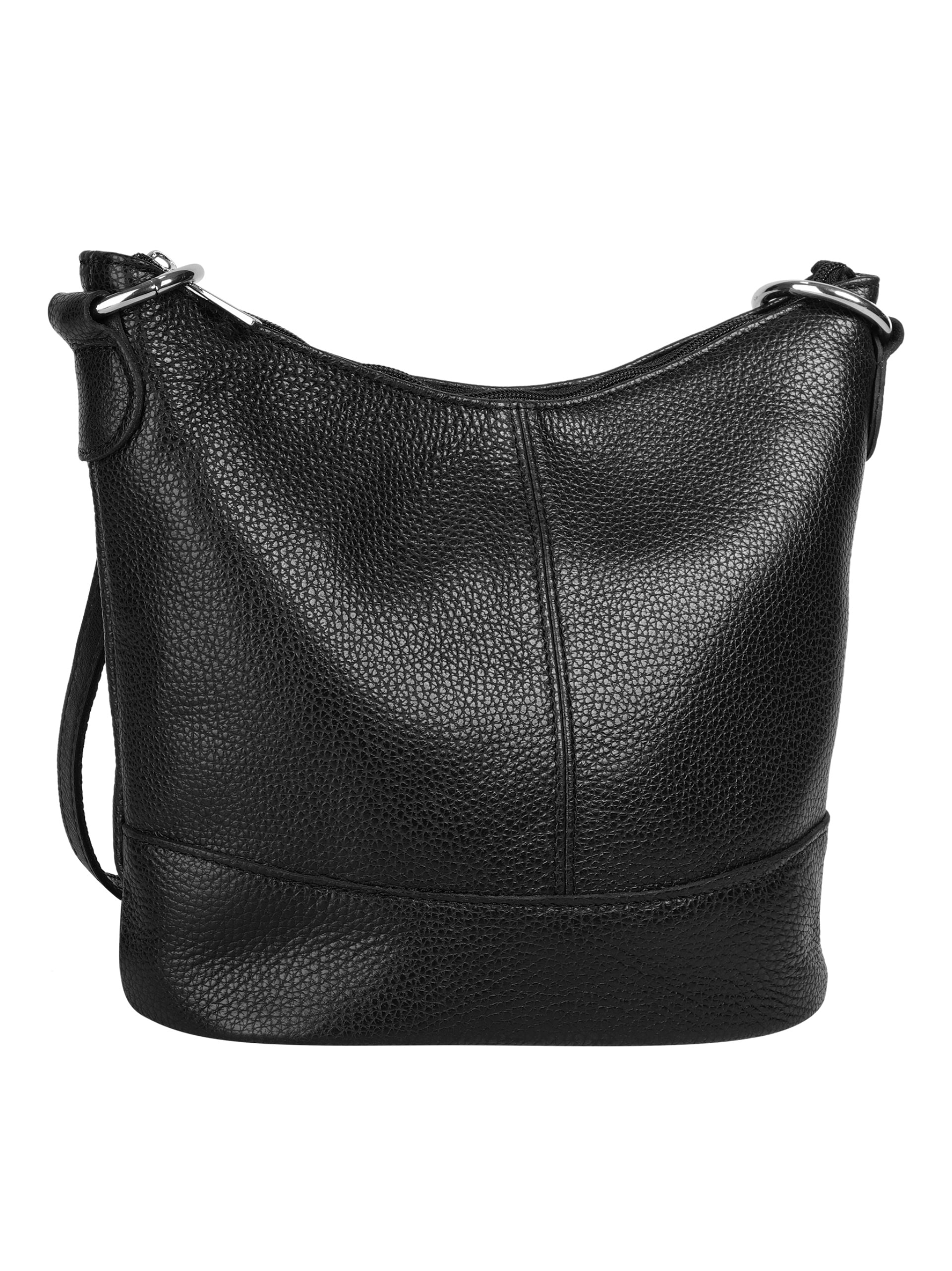 Cluty Umhängetasche, echt Leder, Made in Italy