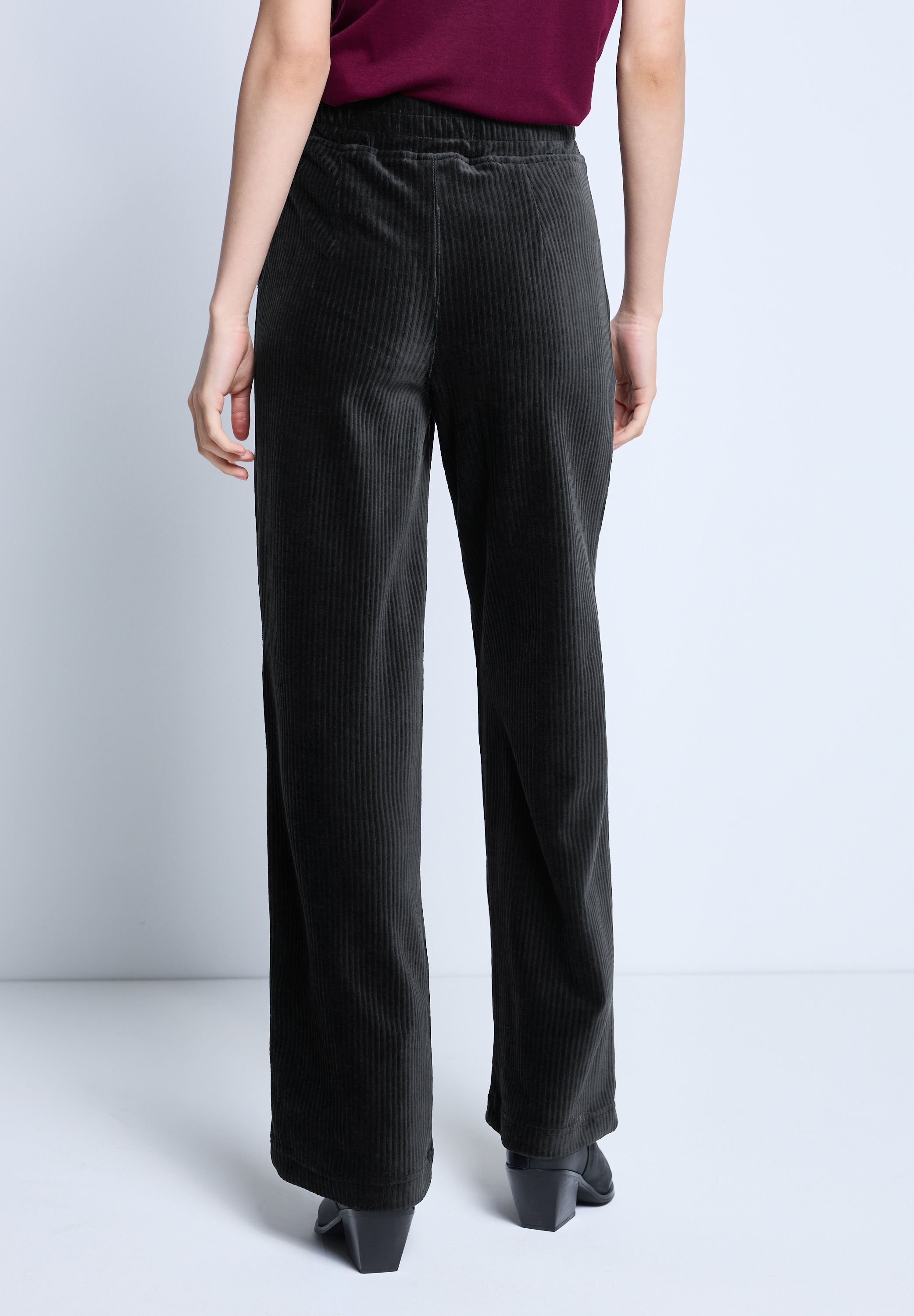 STREET ONE STUDIO Cordhose High Waist günstig online kaufen