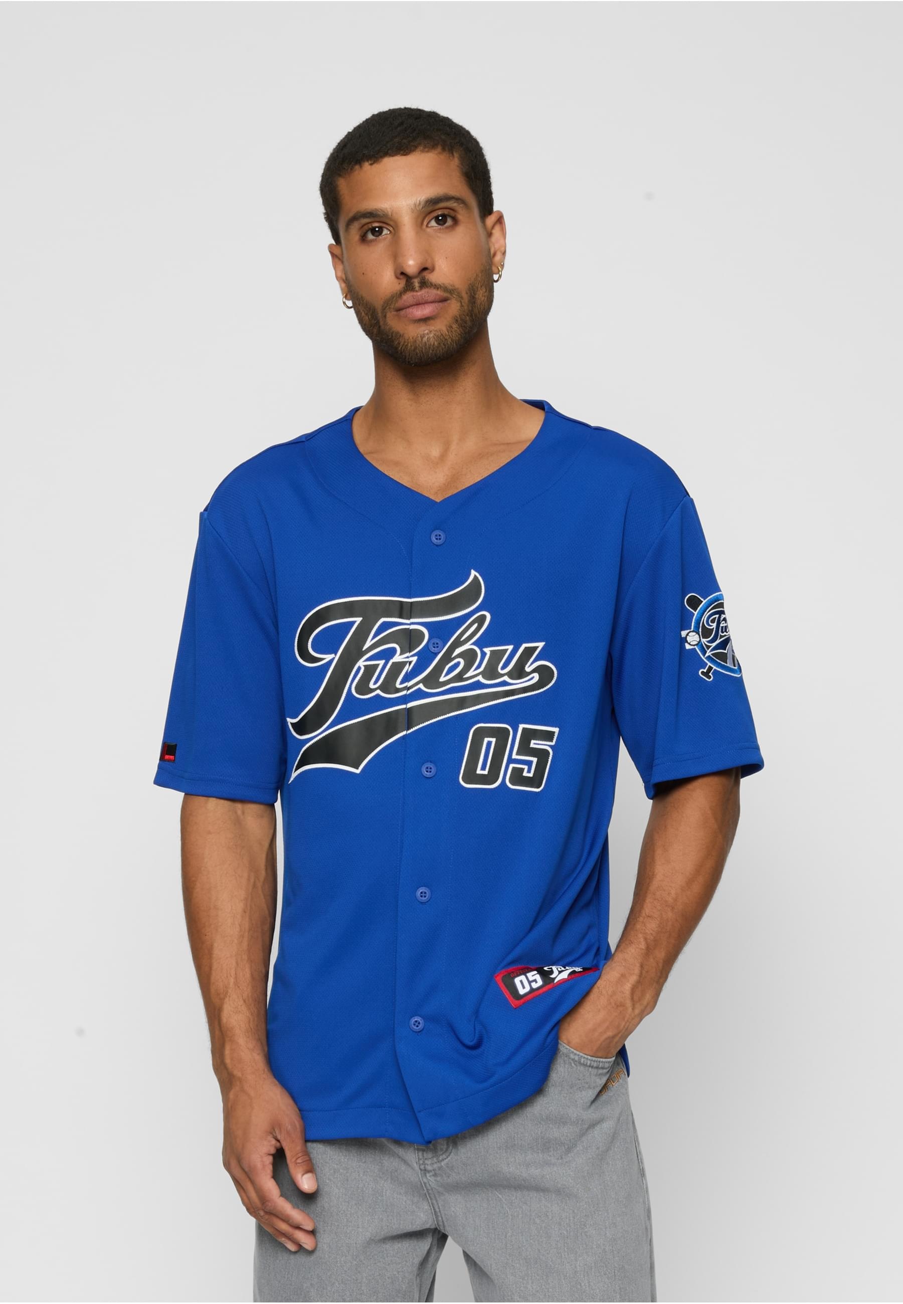 Fubu T-Shirt »Fubu FM212-005-2 Fubu Varsity Baseball Jersey« 1 Stk. tlg.