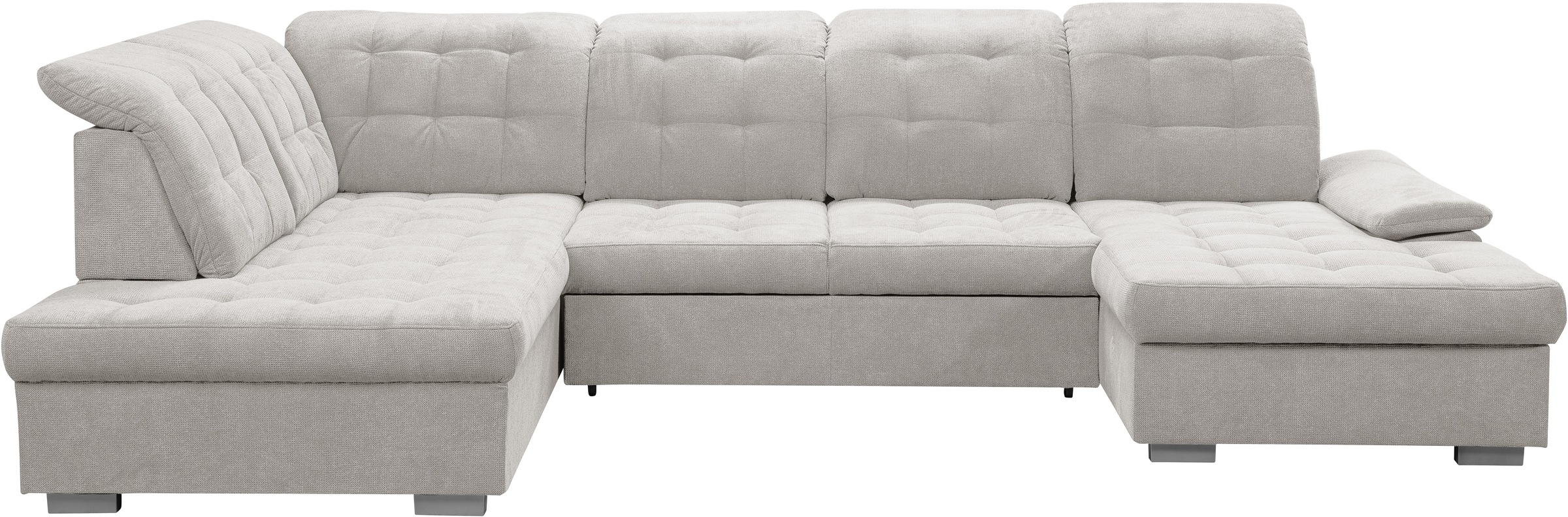 WERK2 Wohnlandschaft "Kordula-New Multifunktion Couch, Breite 332cm, U-Form günstig online kaufen