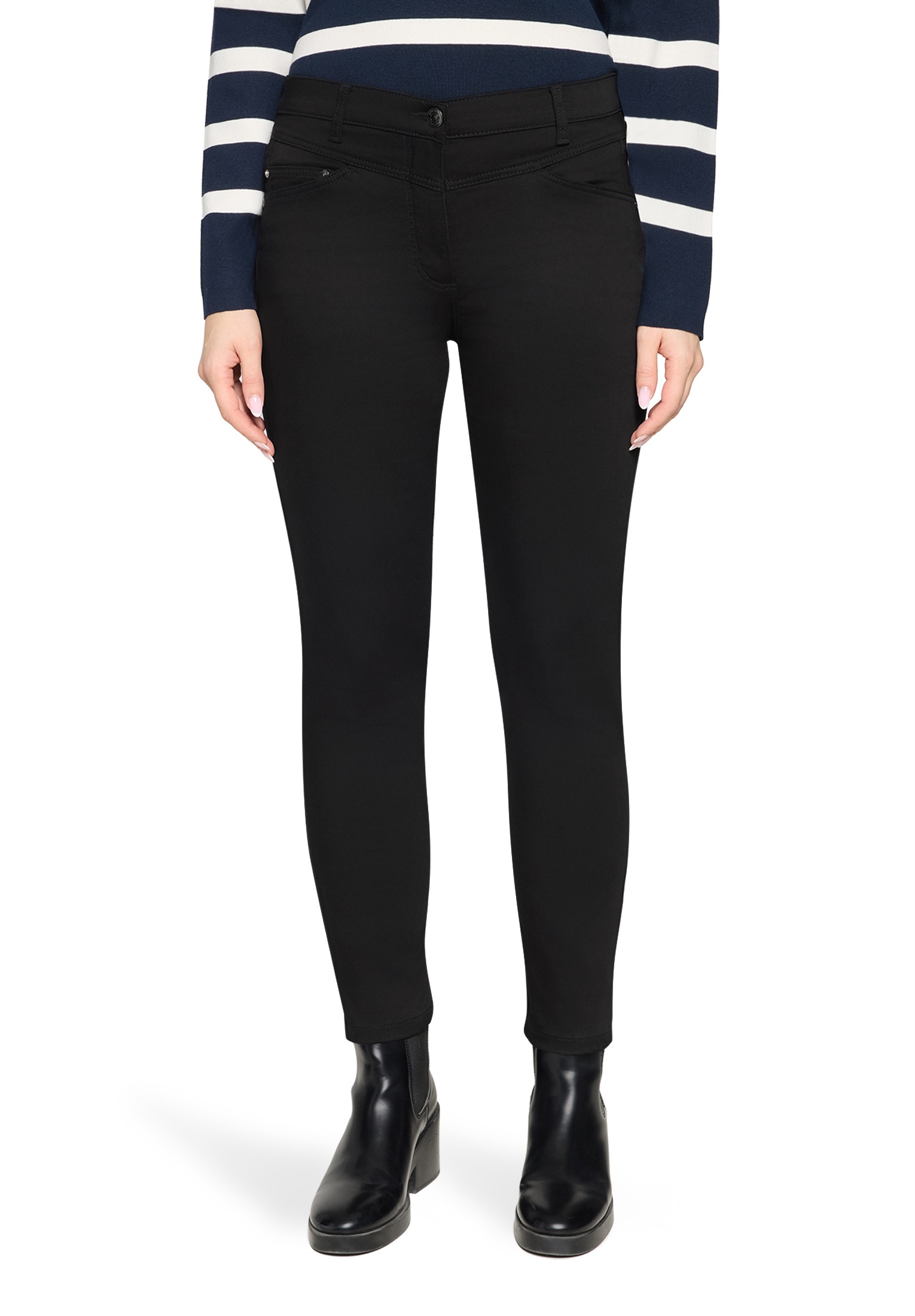Betty Barclay Stoffhose "Damen Slim Fit" Passenabtrennung günstig online kaufen