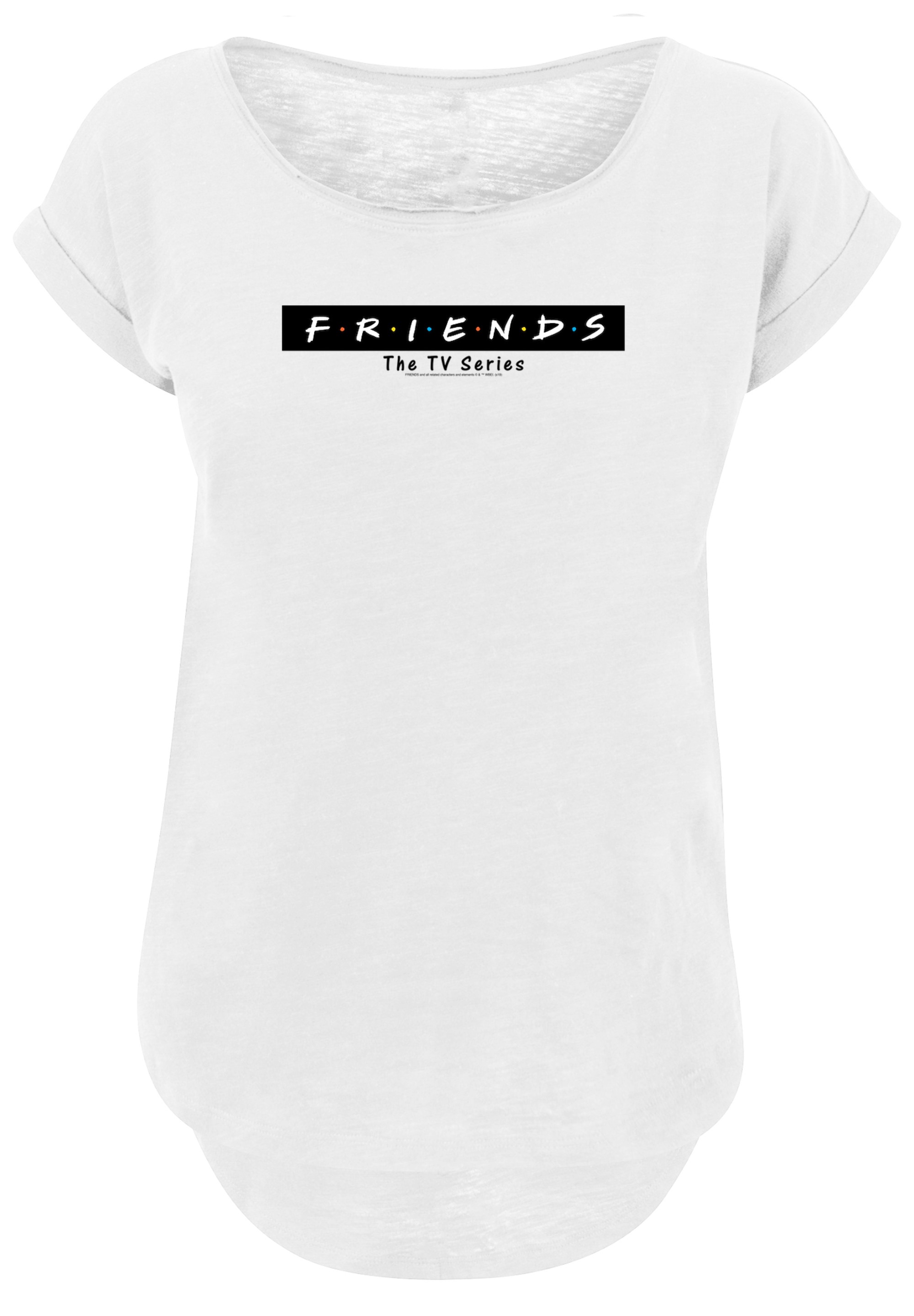 F4NT4STIC T-Shirt »TV Serie FRIENDS Logo Block'«, Print