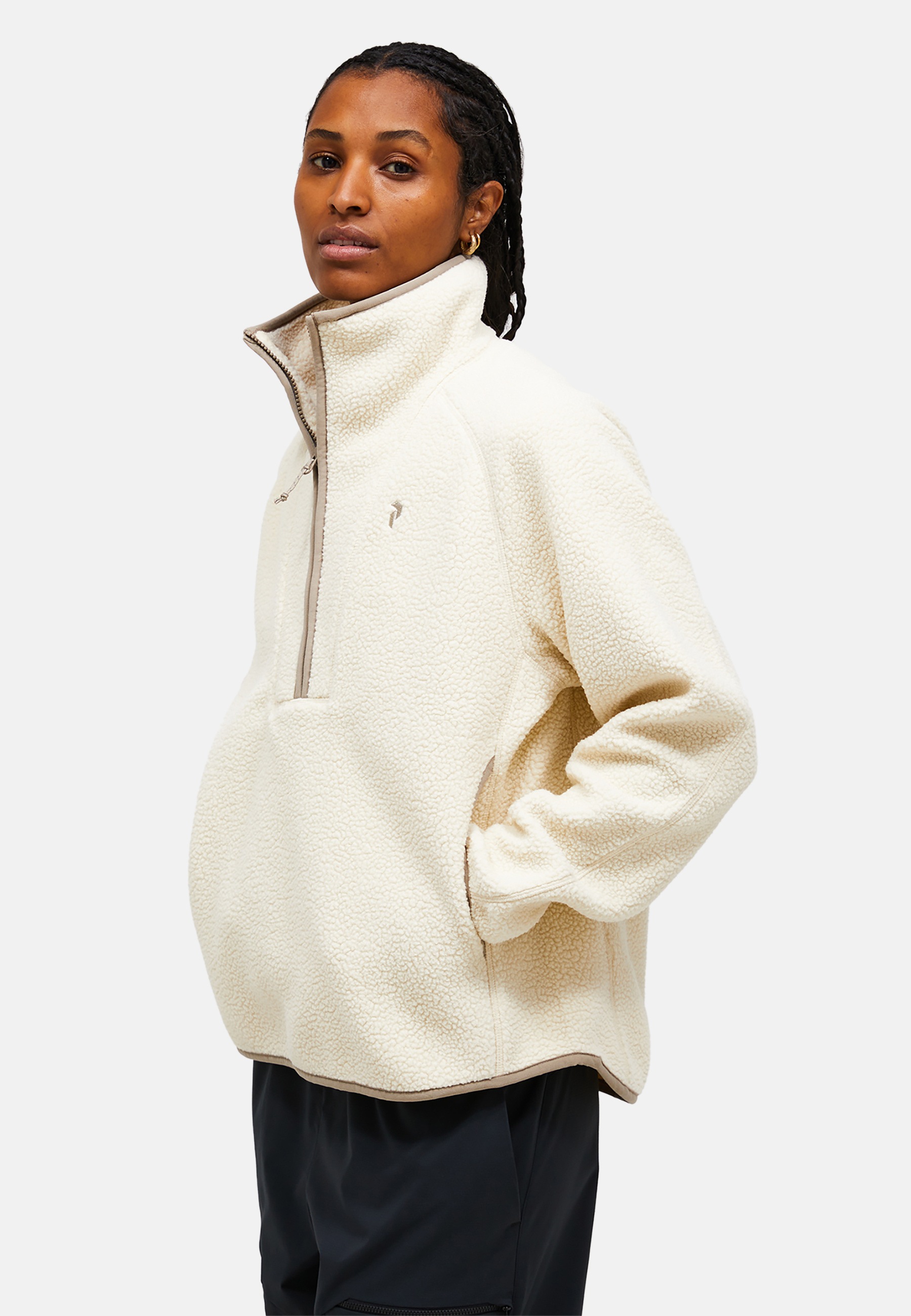 Peak Performance Fleecejacke »W Naturerush Pile Half Zip« mit sportivem Design