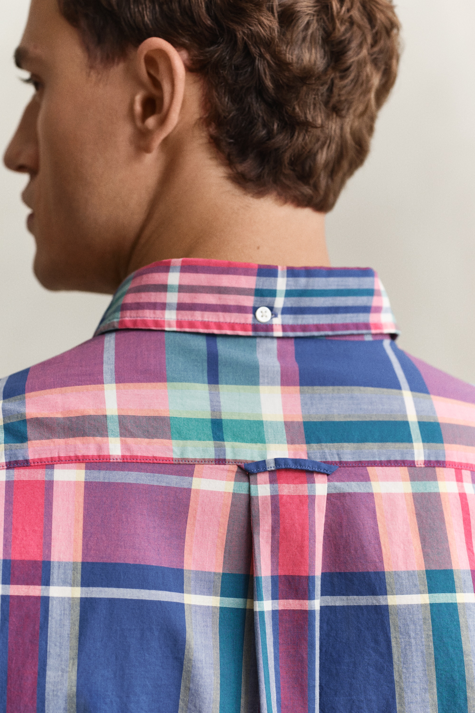 Gant Langarmhemd »REGULAR INDIAN MADRAS CHECK« Regular fit mit Button-Down-Kragen