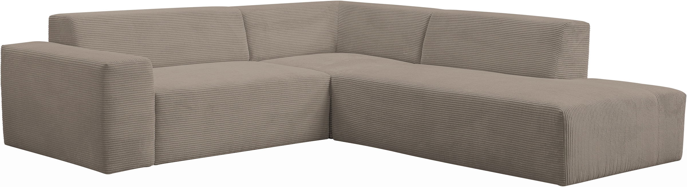 WERK2 Ecksofa »Zeus-M urbanes Curvy Design, kompakt & bequem, Lounge Couch«