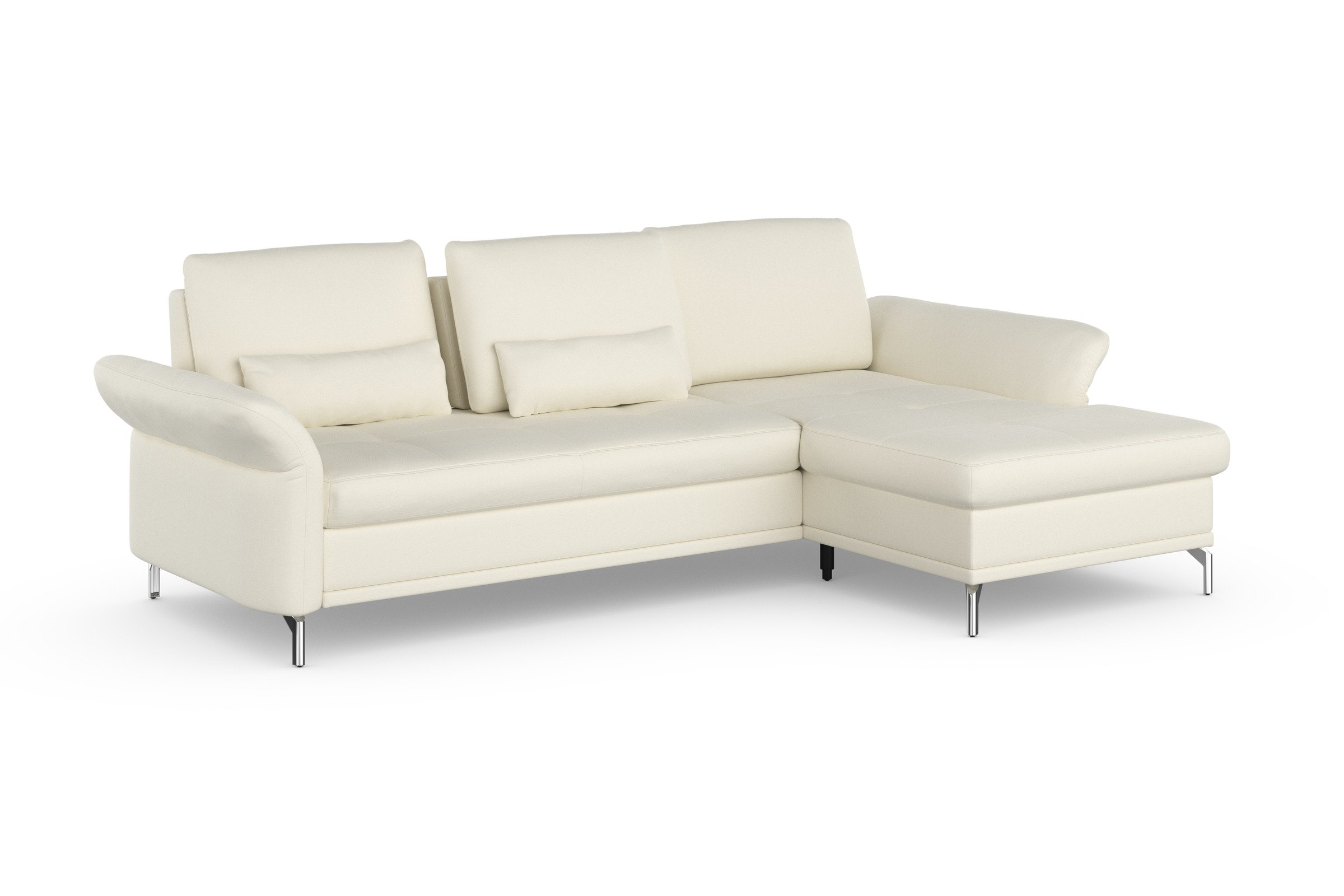 Home affaire Ecksofa "Palm Beach L-Form" Federkern, mit Sitztiefenverstellu günstig online kaufen