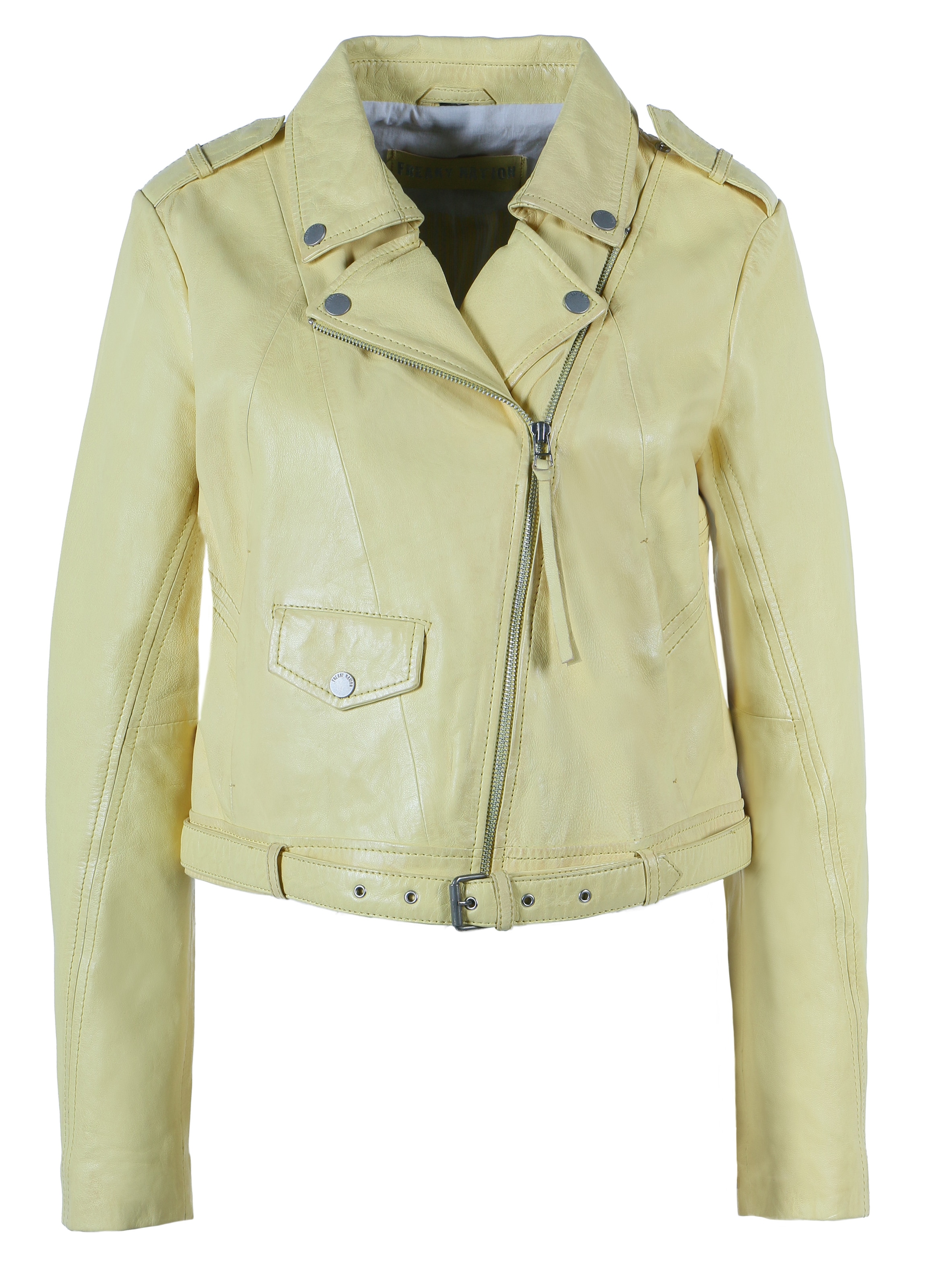 Freaky Nation Lederjacke "Smooth Biker-FN" günstig online kaufen