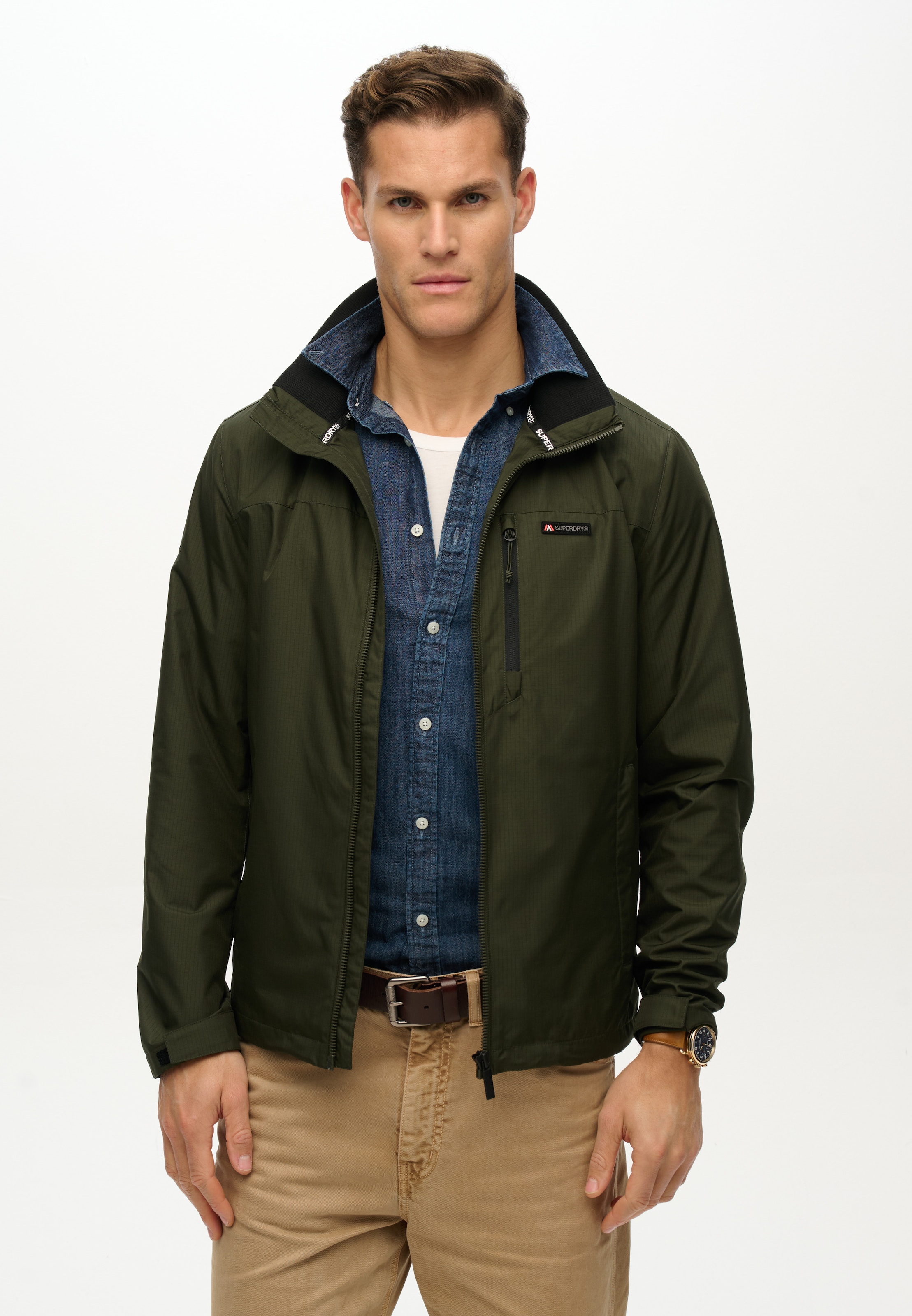 Superdry Outdoorjacke »NON HOOD LOGO WINDBREAKER«