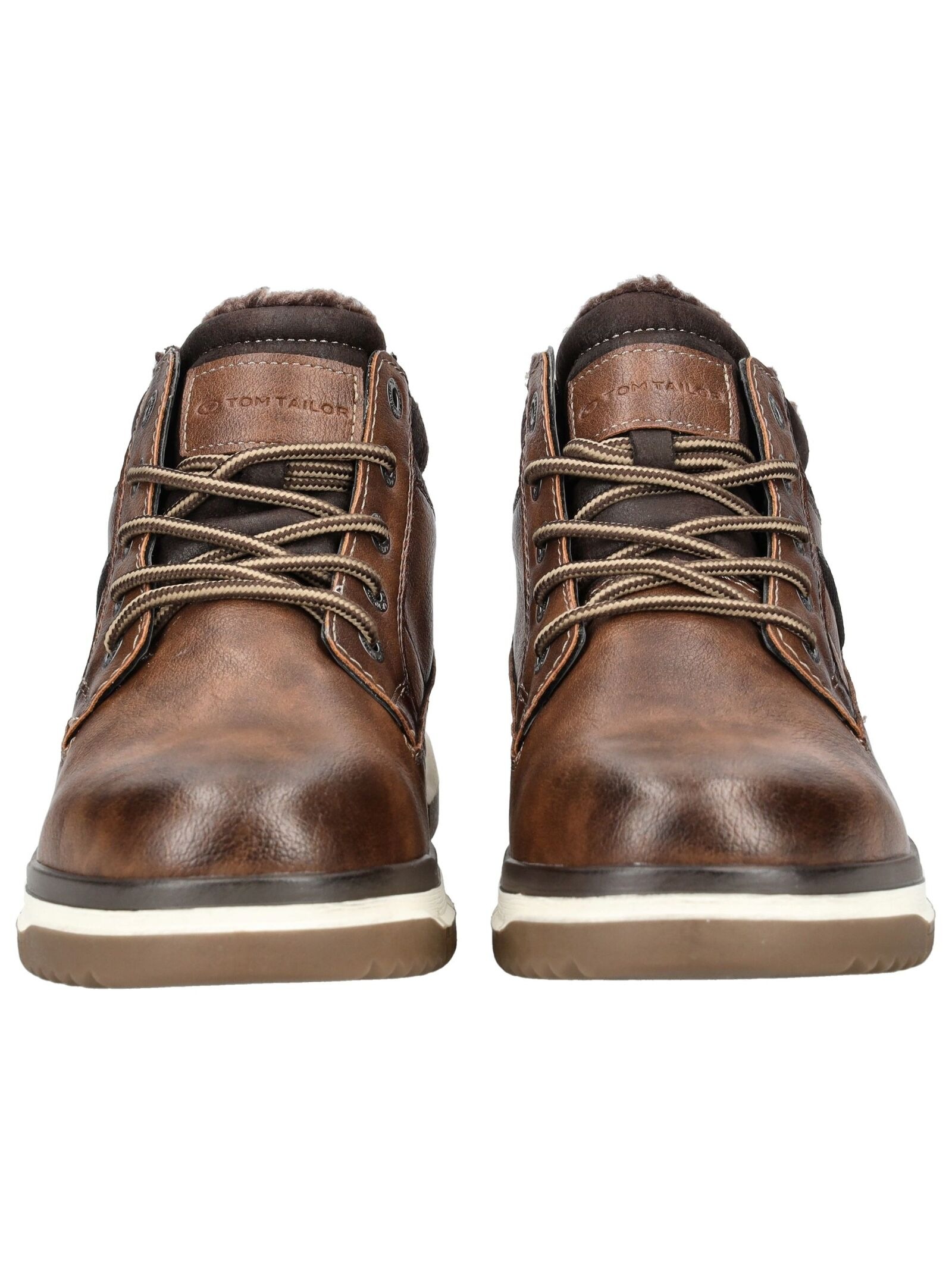 TOM TAILOR Schnürstiefelette »Tom Tailor Stiefelette Lederimitat/Textil«