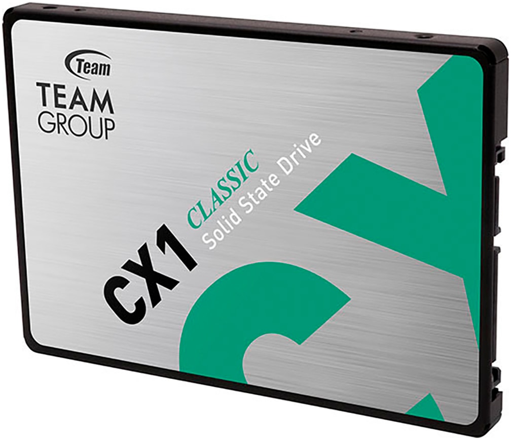 Teamgroup interne SSD »CX1 480GB«, 2,5 Zoll, Anschluss SATA III
