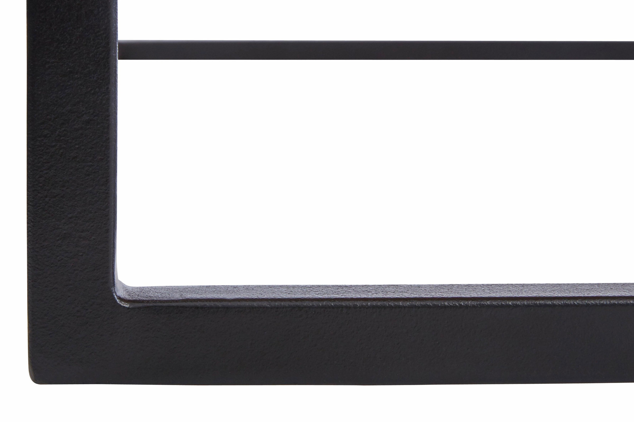 Home affaire Couchtisch »Voorst« aus massiver Eiche und Metallgestell