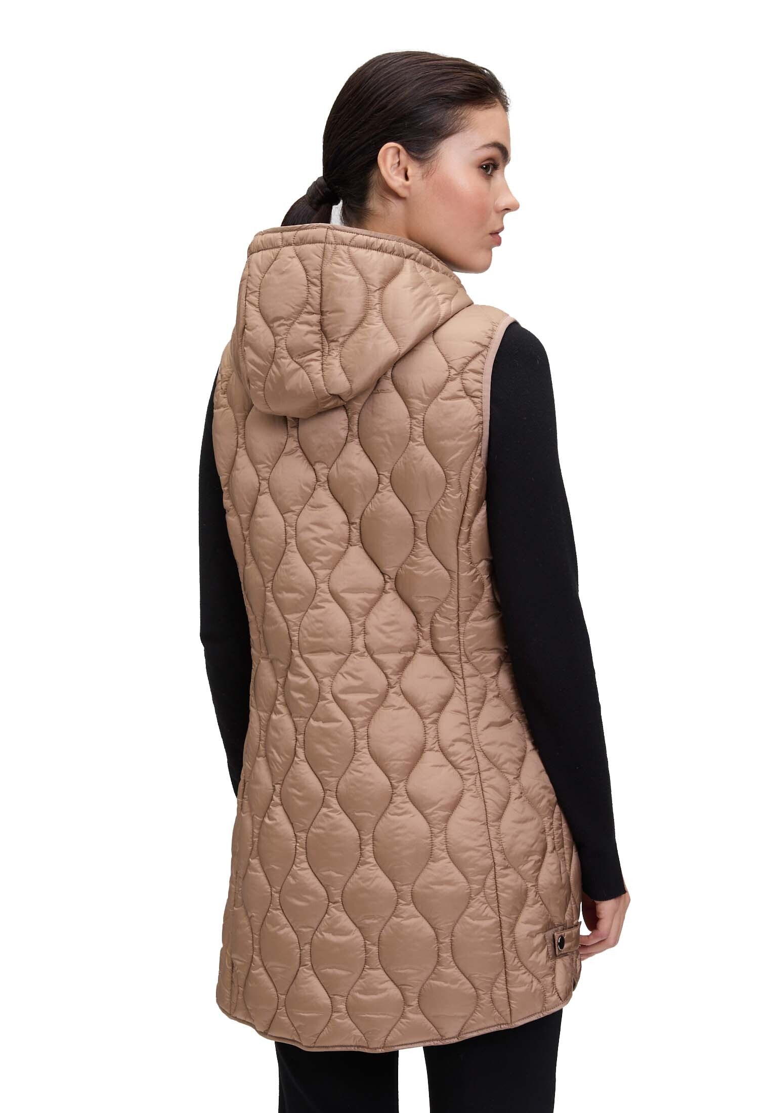 Betty Barclay Strickweste »Betty Barclay Steppweste mit Kapuze«