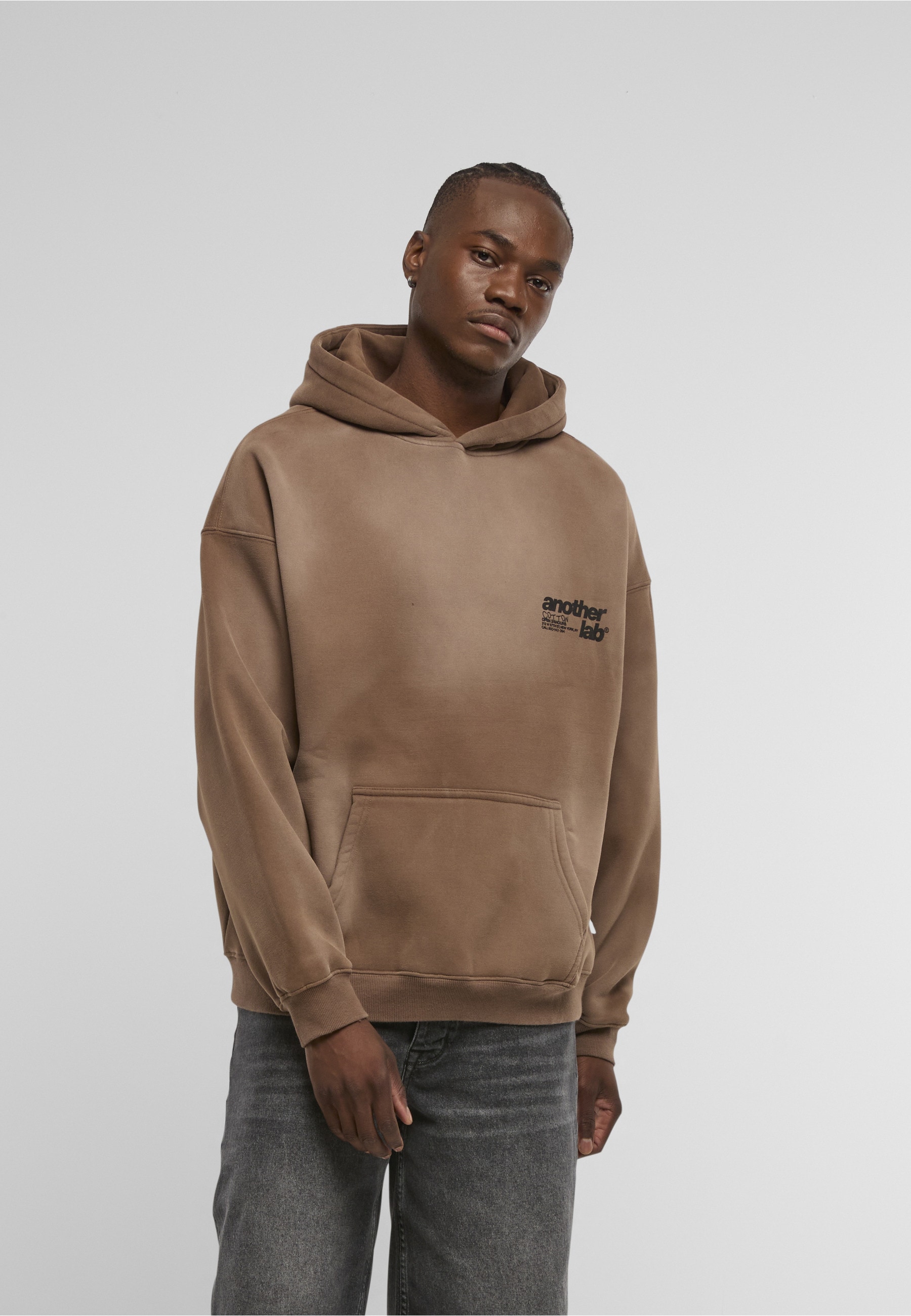 Another Cotton Lab Kapuzensweatshirt »Another Cotton Lab Pancake Washed Hoodie«, 1
