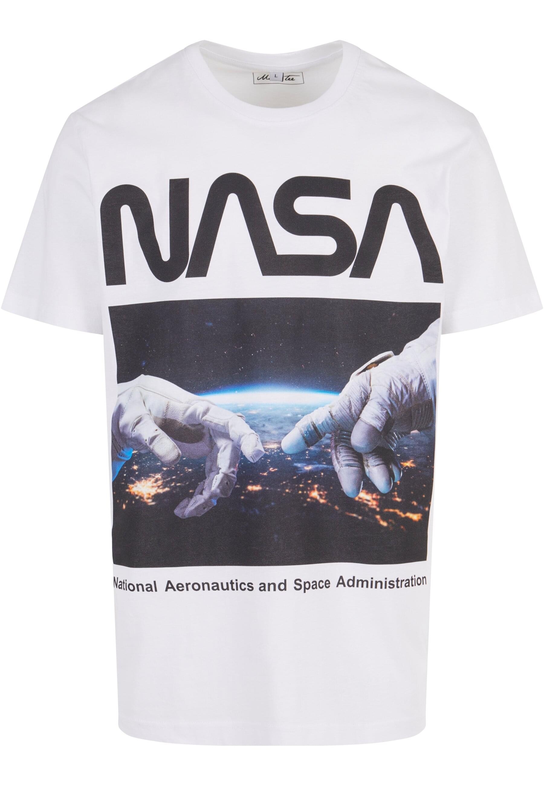 MisterTee T-Shirt "MisterTee Herren NASA Astronaut Hands Tee" günstig online kaufen