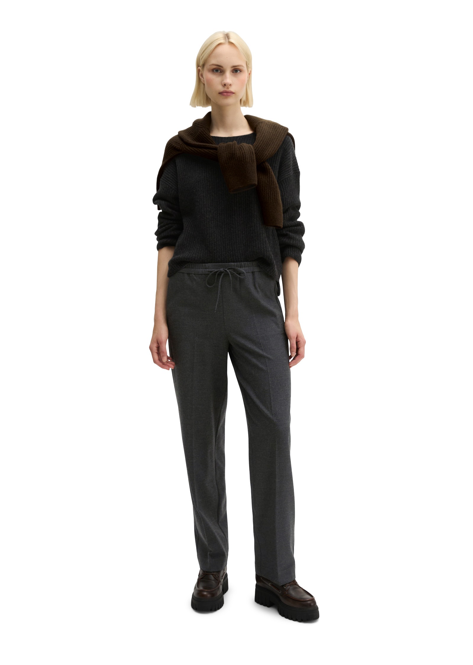 Marc O'Polo Chinohose »aus recyceltem Polyester-Viskose-Mix«