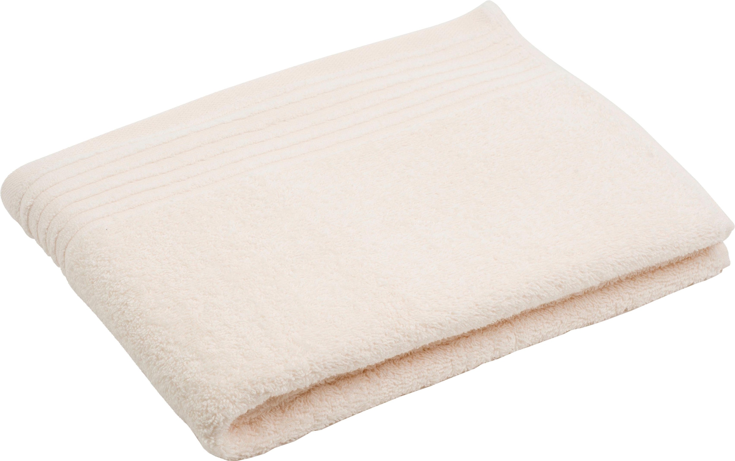 Gözze Gästehandtücher "Hanna" Set, Uni Farben, strukturierte Bordüre, 100% günstig online kaufen