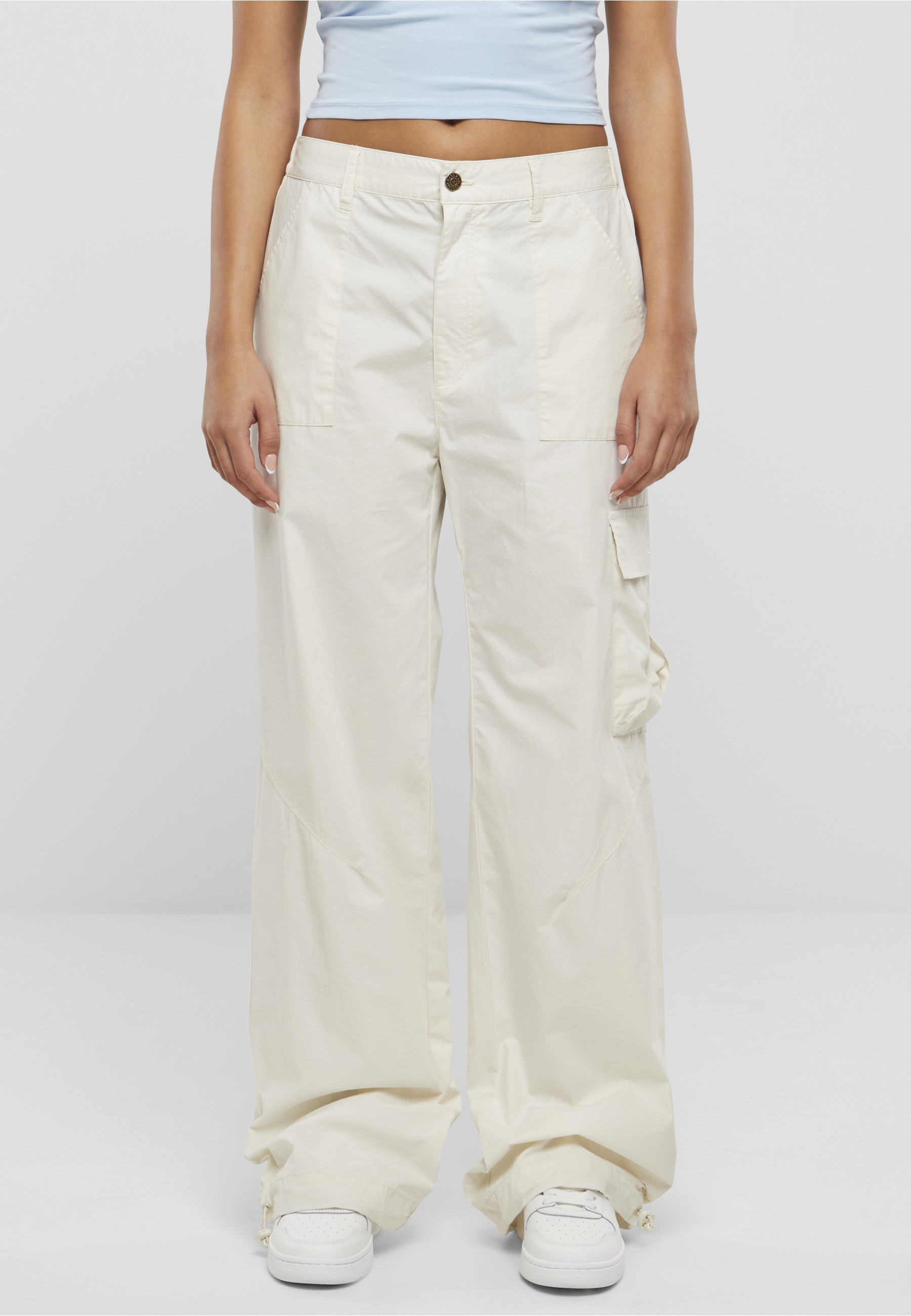 Karl Kani Cargohose »Karl Kani Damen Small Signature Washed Cargo Pants«