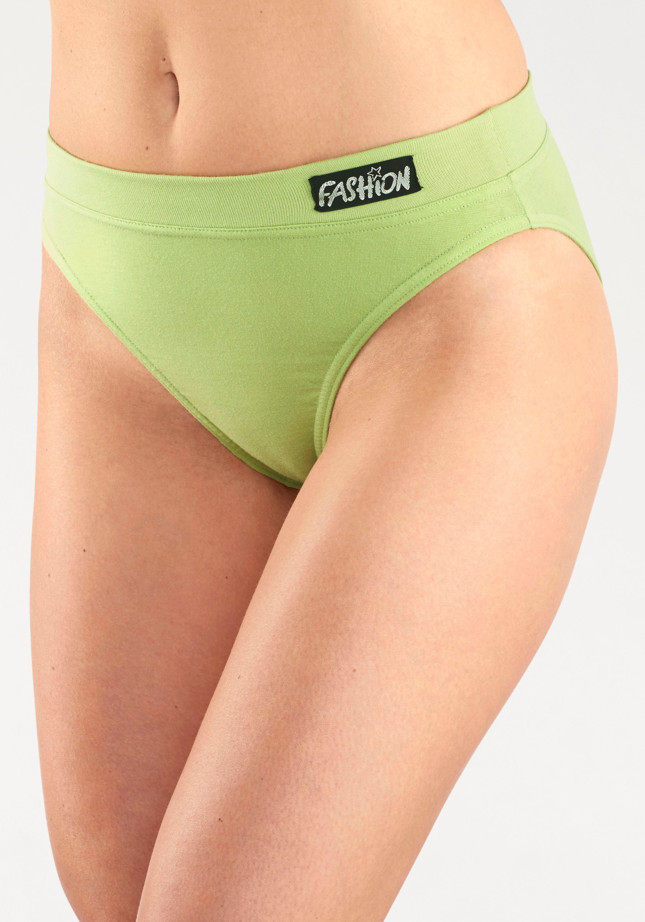PETITE FLEUR Damen Jazz-Pants Slips, Gr. 44, bunt, Single Jersey, Obermaterial: 95% Baumwolle, 5% Elasthan, unifarben, Unterhosen, aus elastischer