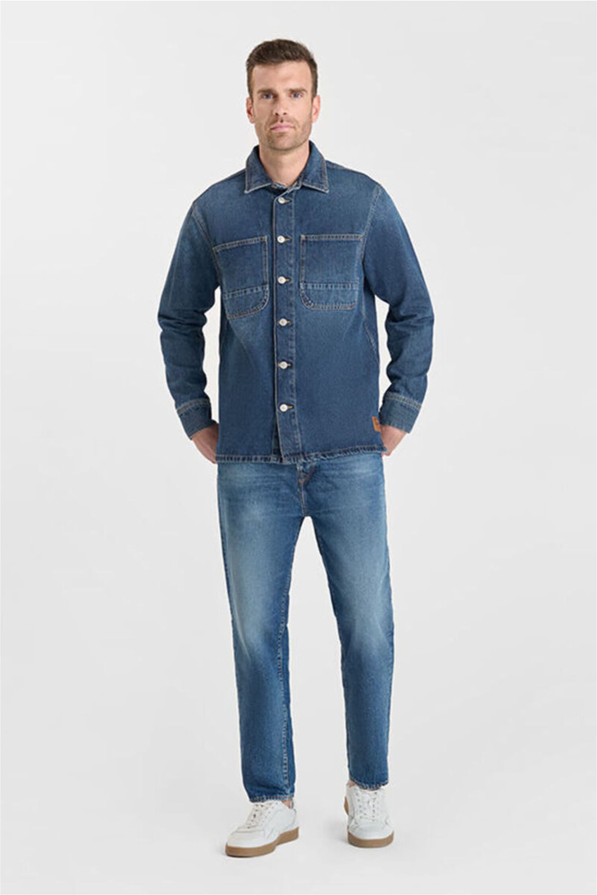 Le Temps Des Cerises Jeansjacke "HISA" im klassischen Design günstig online kaufen