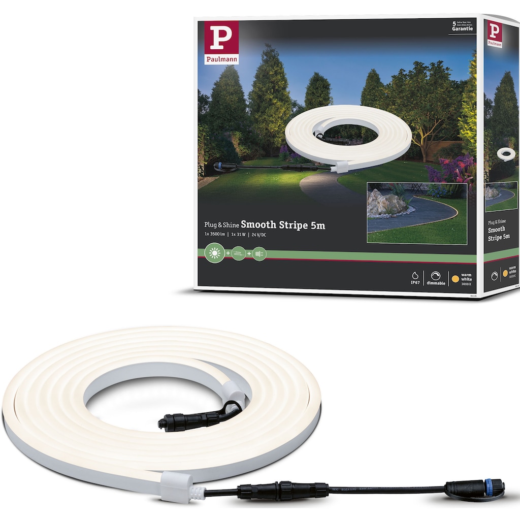 Paulmann LED-Streifen »Outdoor Plug&Shine flexible Neon Stripe«