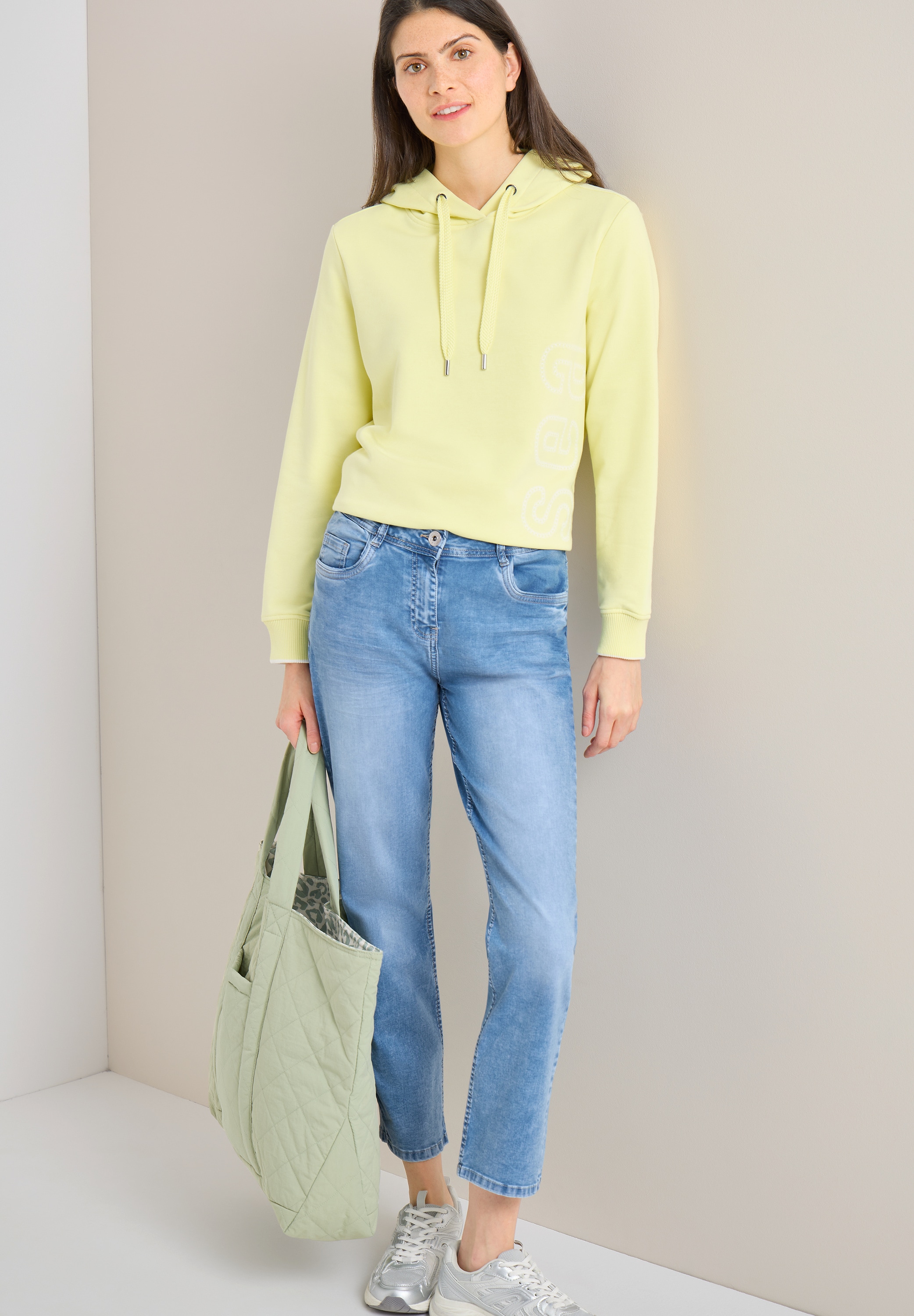 Cecil Slim-fit-Jeans High Waist günstig online kaufen