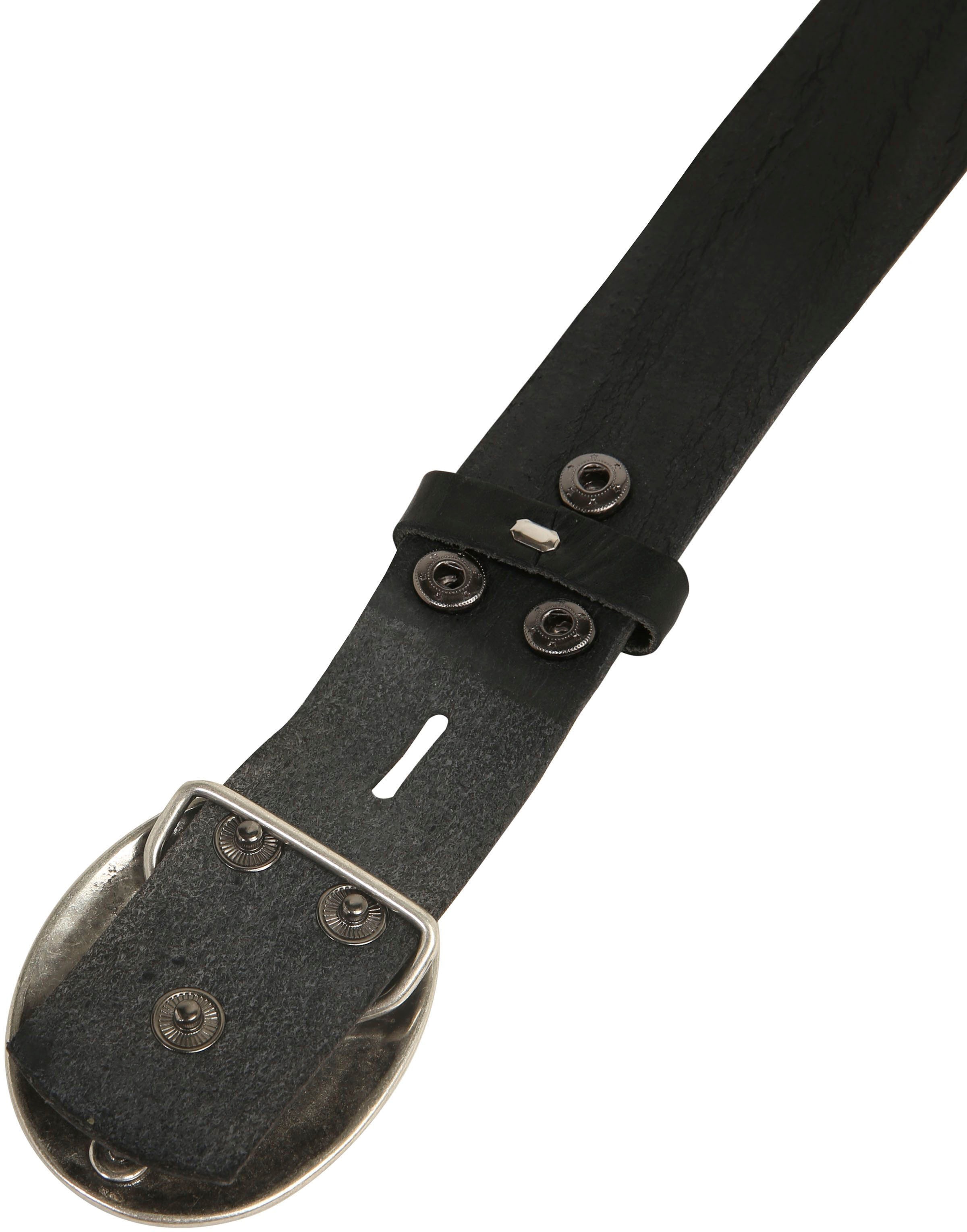 Thumbnail - Rettungsring Gürtel Ledergürtel Schließe mit floralem Design