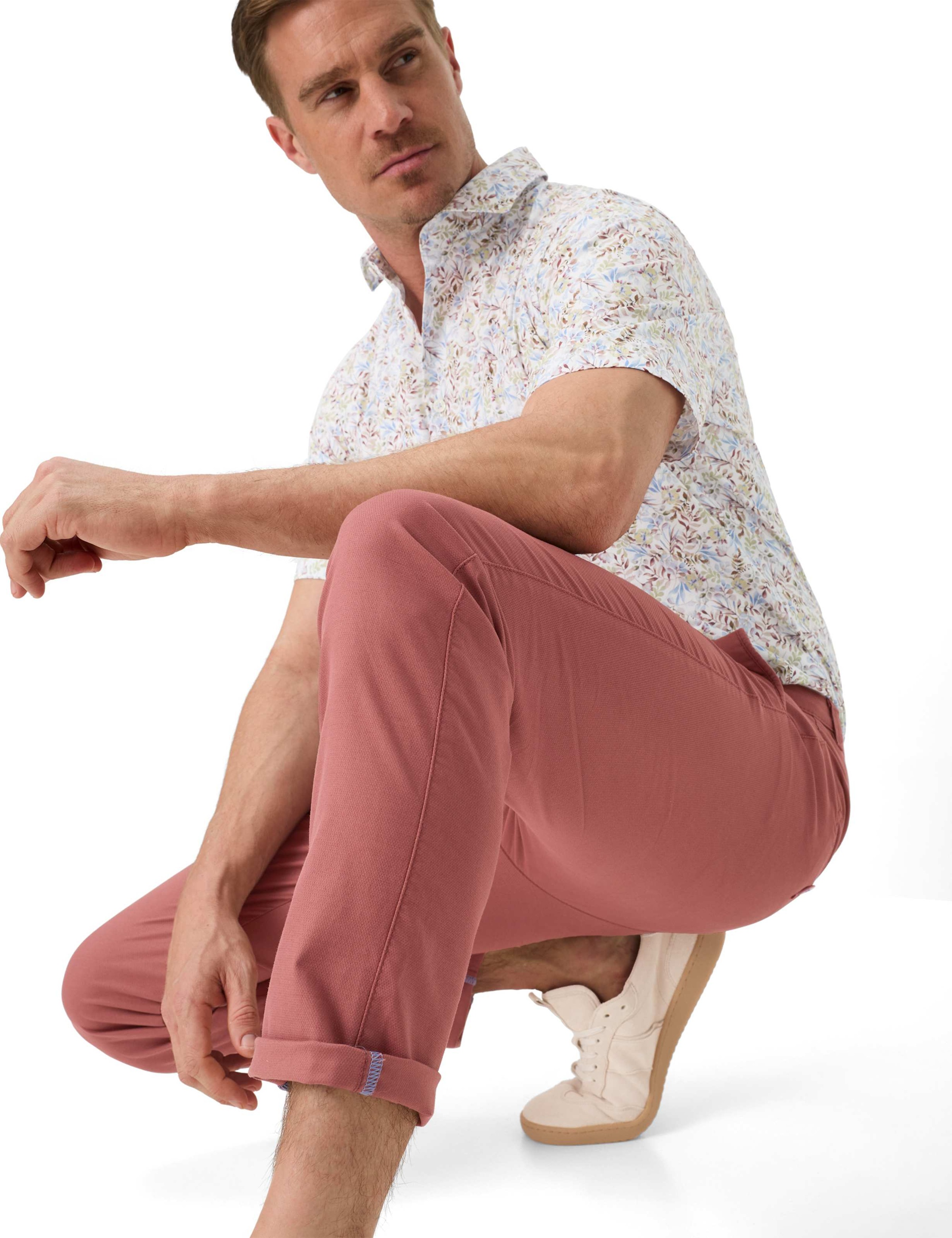 BRAX Fabio IN Chino Pants Dark Red 31 3