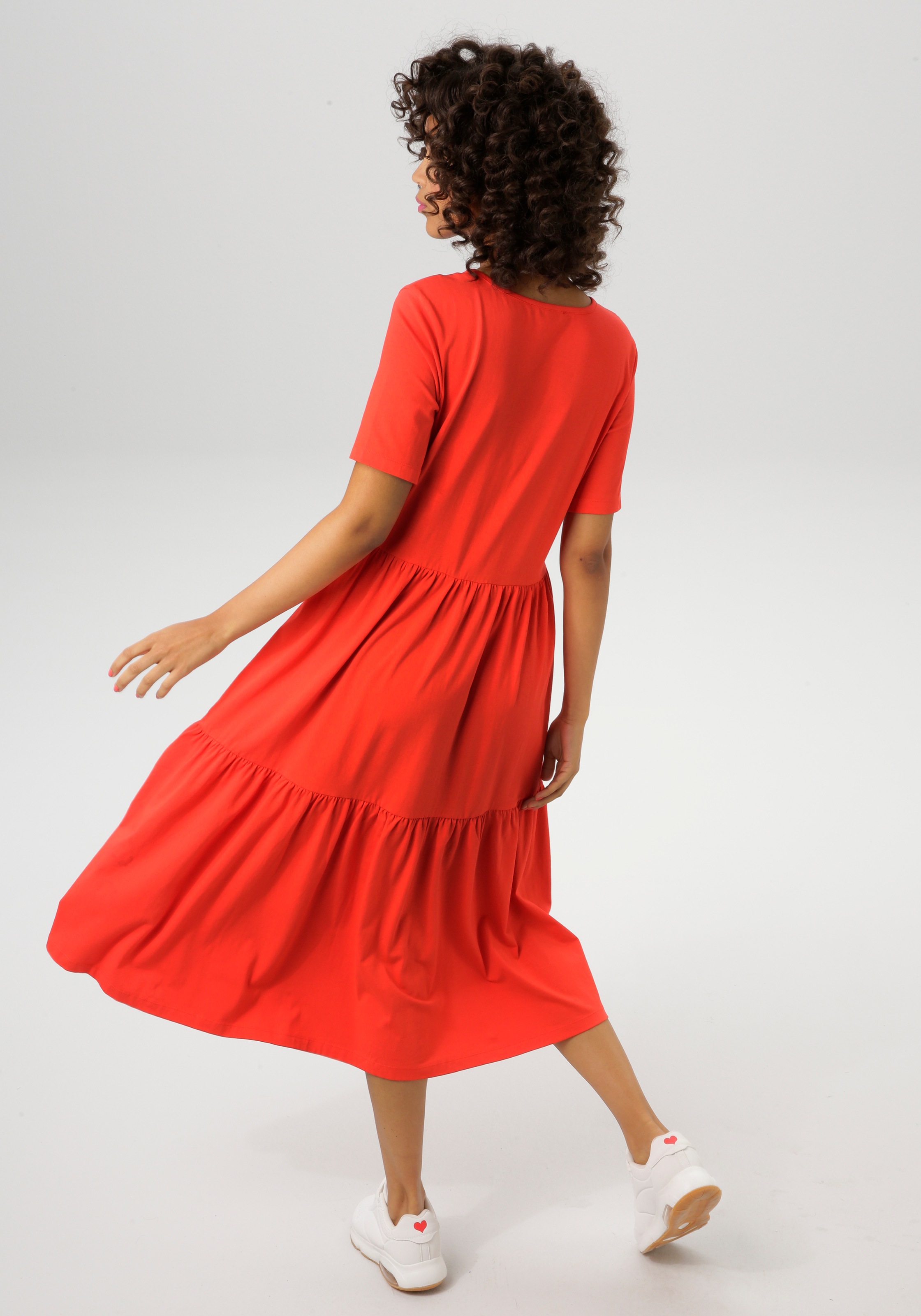 Aniston CASUAL Sommerkleid, in trendiger Farbpalette günstig online kaufen