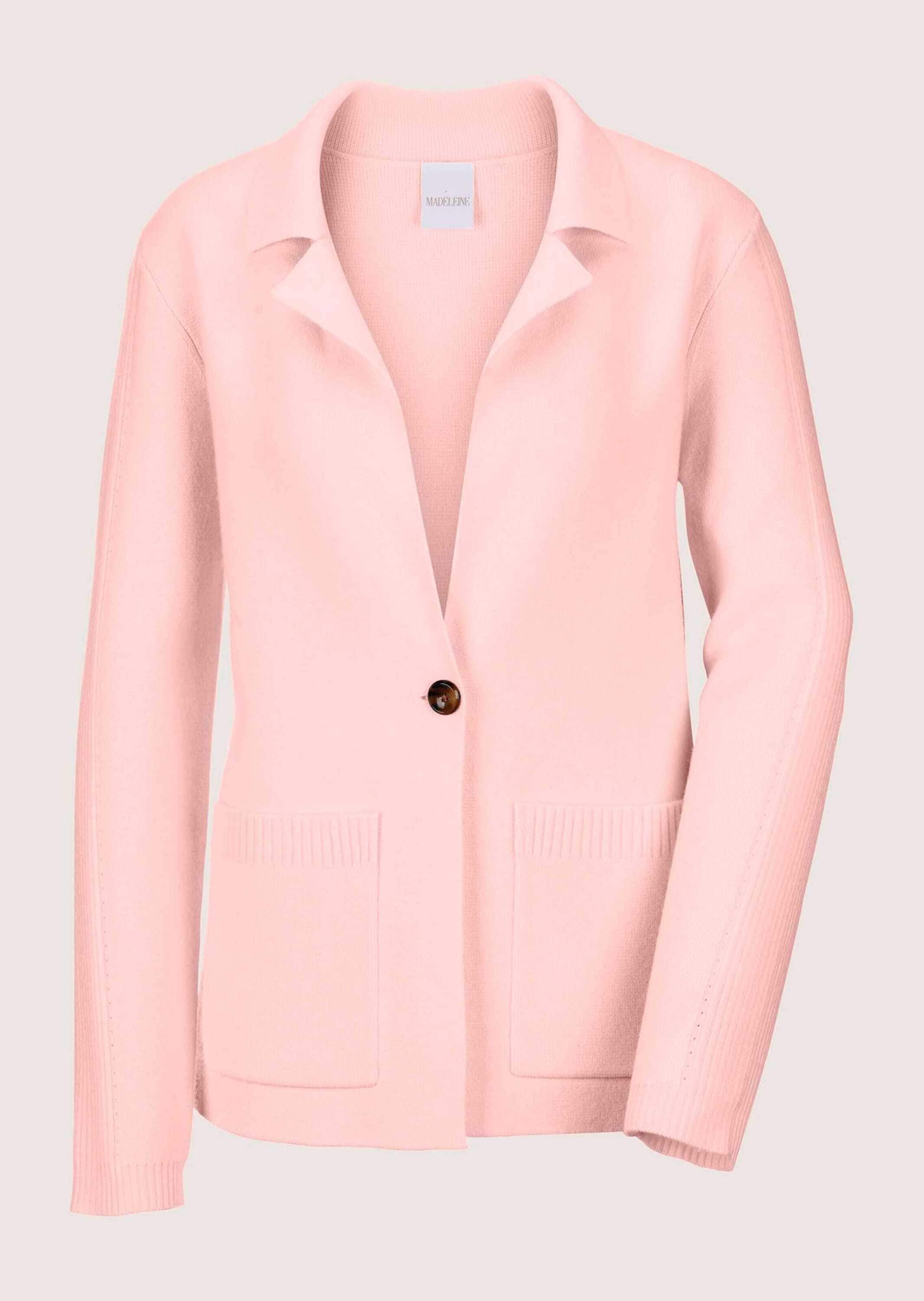MADELEINE Strickjacke "Strickblazer Strickjacke aus Merinowolle und Kaschmi günstig online kaufen