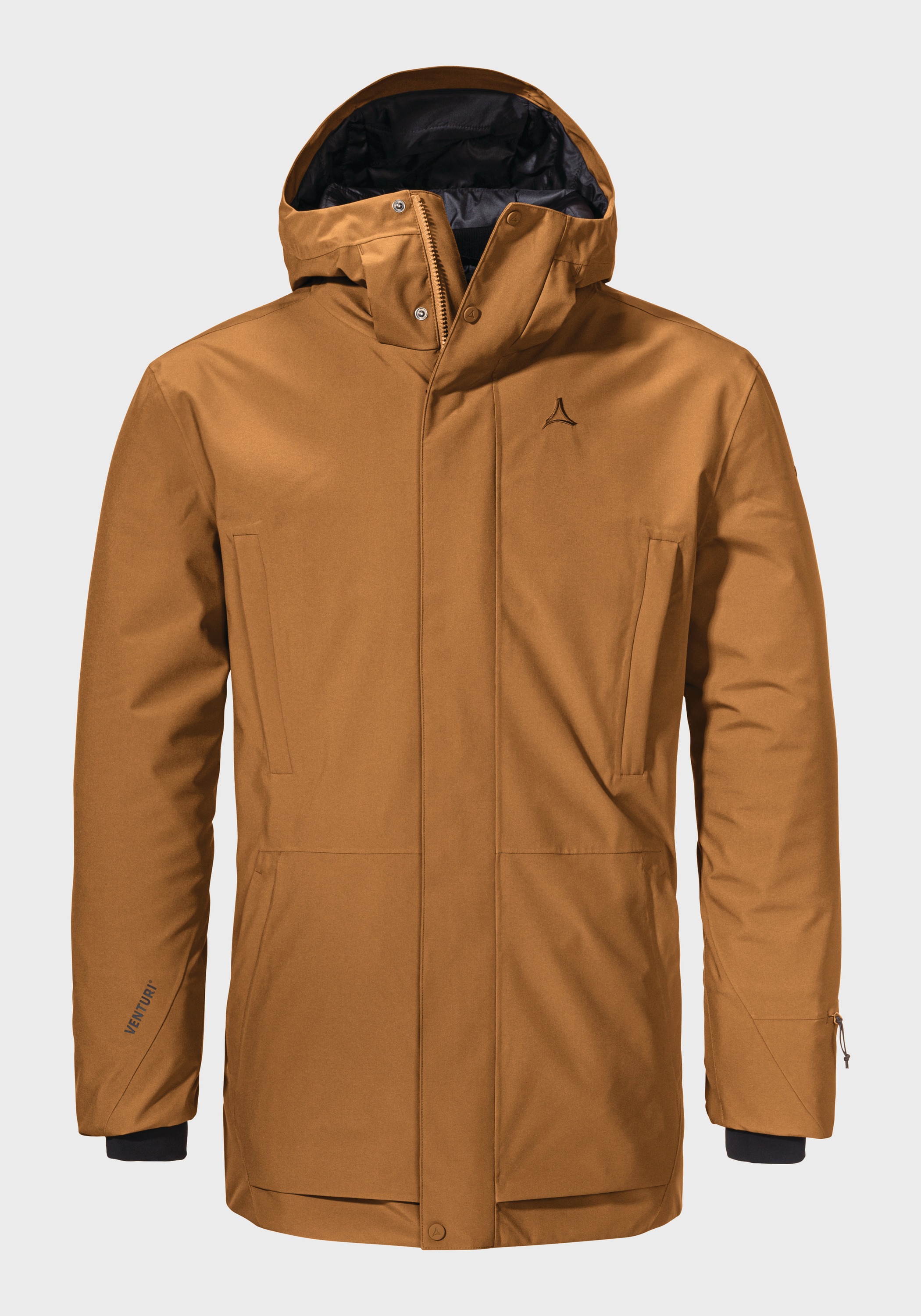 Schöffel Langjacke "Urban Ins Parka Style Crivat MNS" mit Kapuze günstig online kaufen