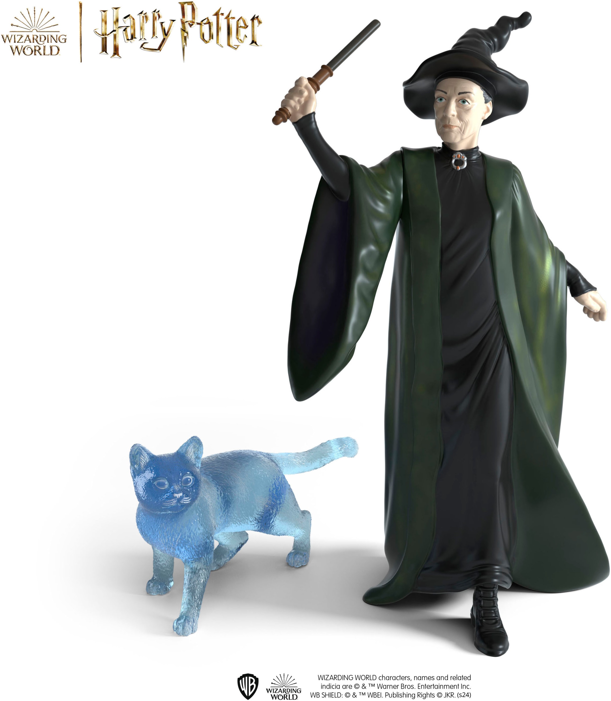 Schleich® Spielfigur »WIZARDING WOLRD™, Professor McGonagall & Patronus (42682)«