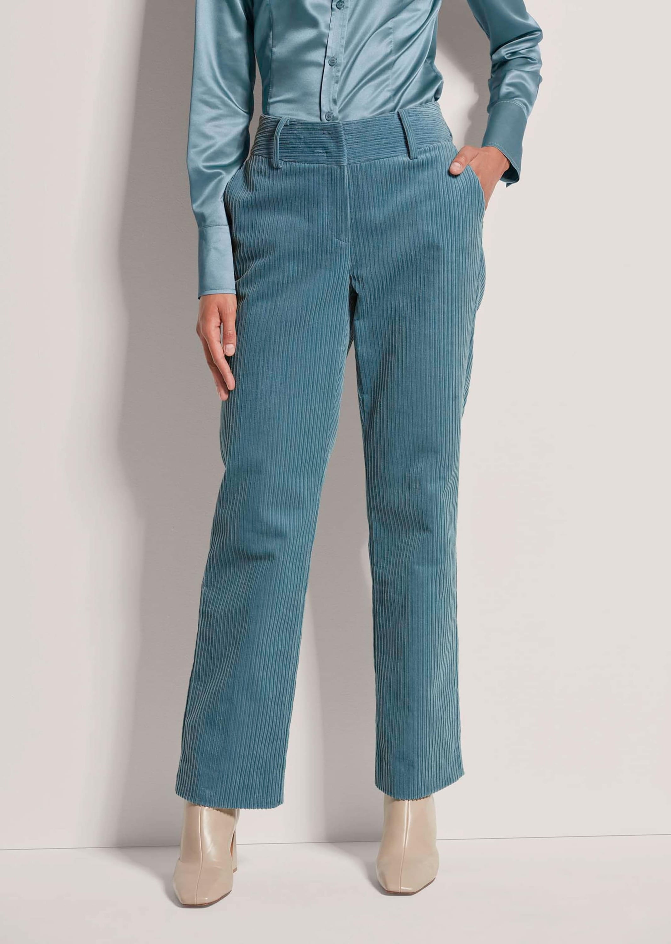 MADELEINE Stoffhose »Hose Schlanke Cordhose«